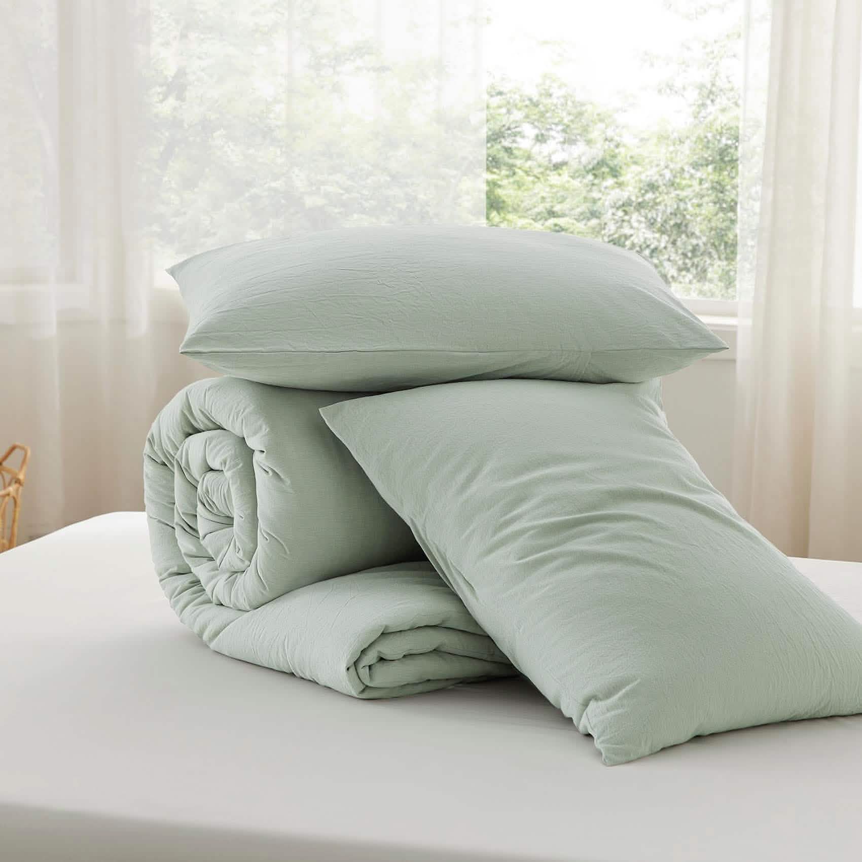 GentleSoft® Prewashed Cotton Comforter Set