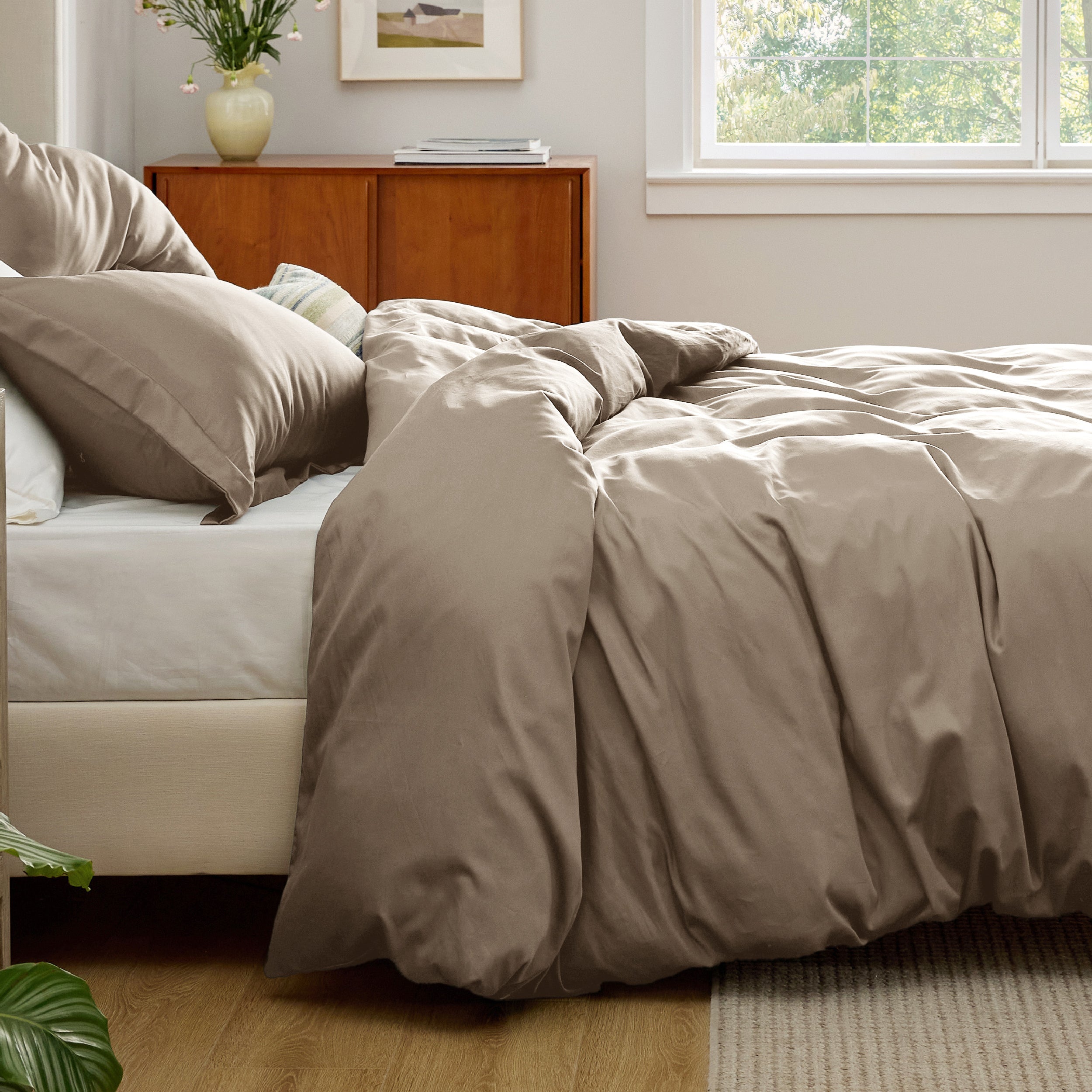 Lyocell Cotton Hybrid Duvet Cover Set
