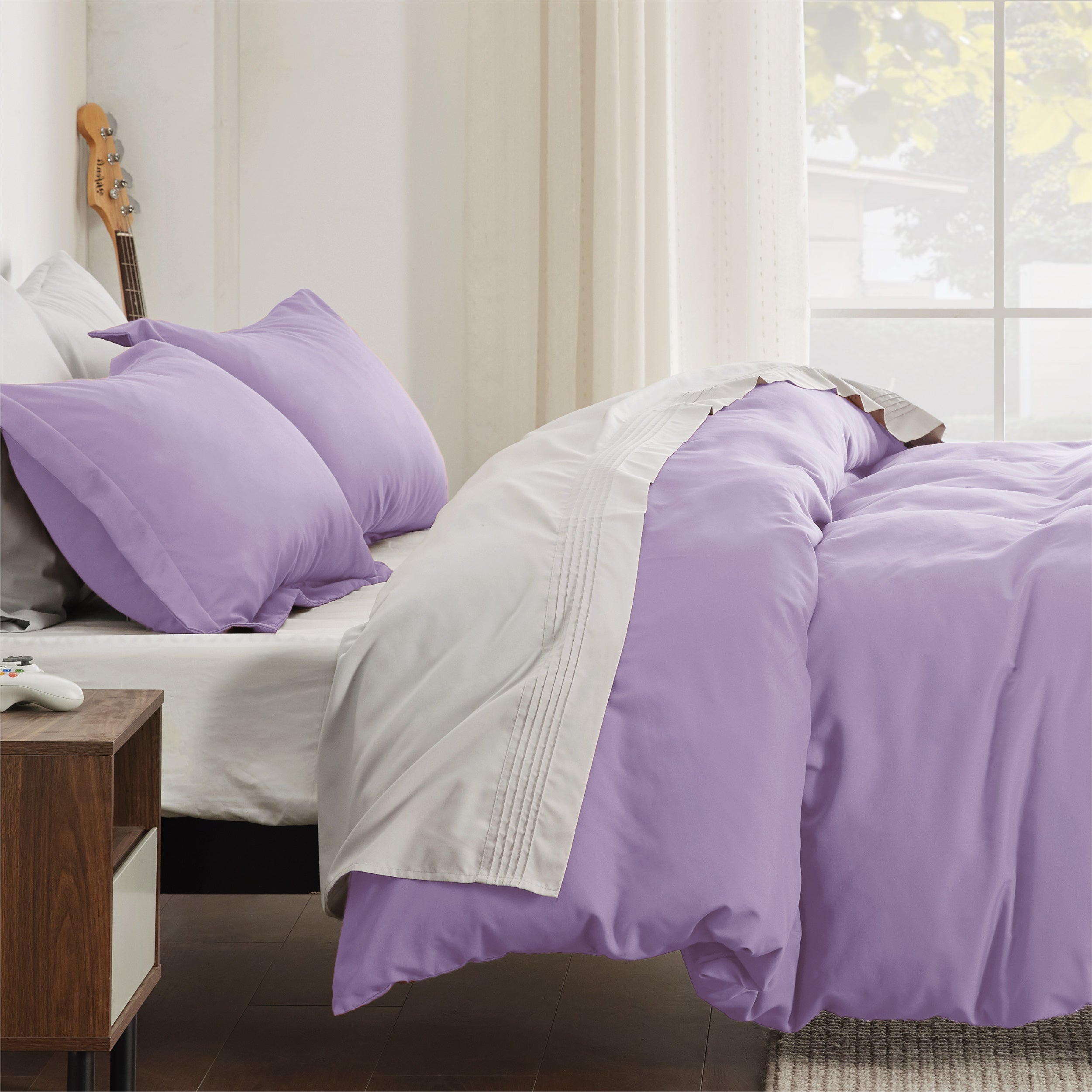 Brushed Microfiber Duvet Cover Set