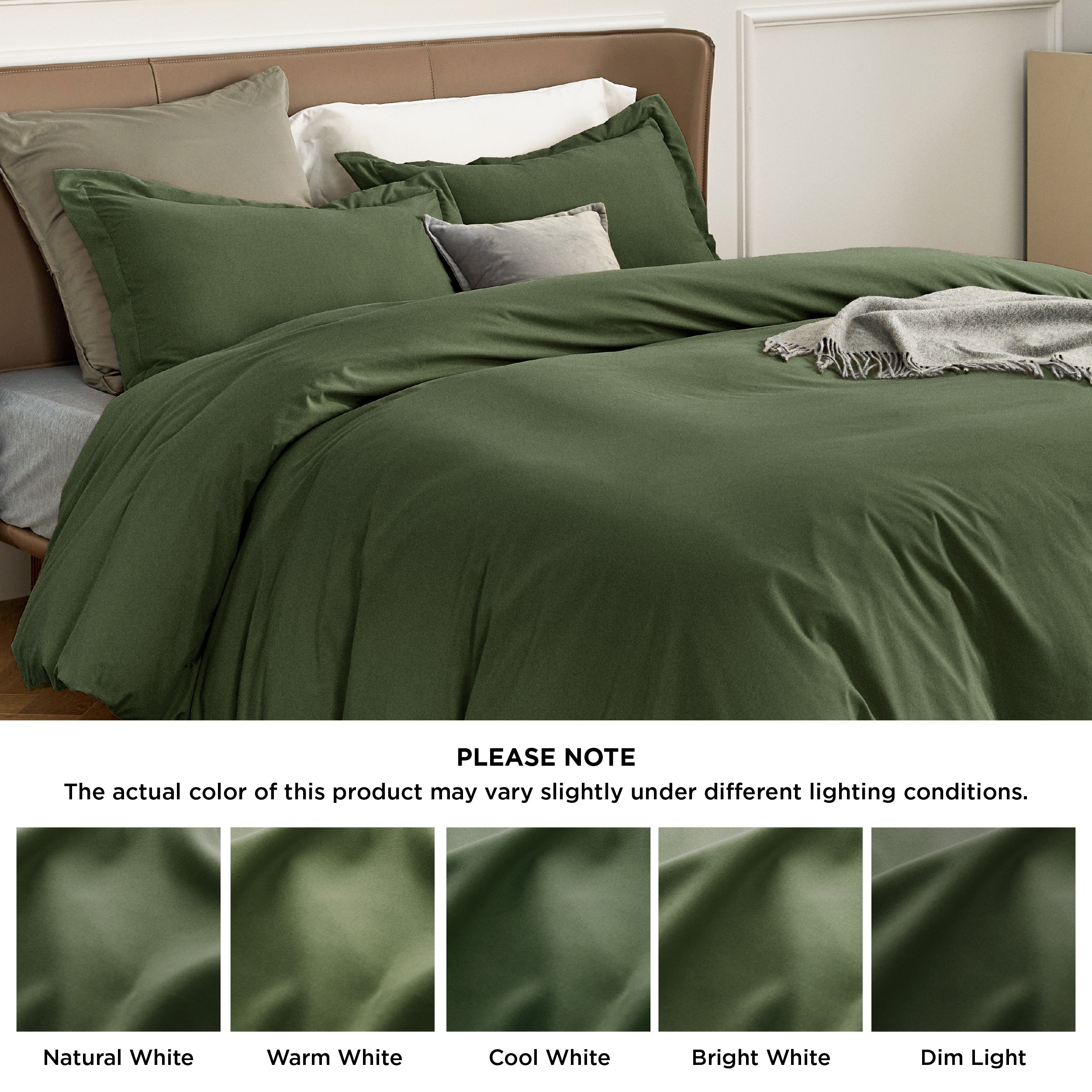 Brushed Microfiber Duvet Cover