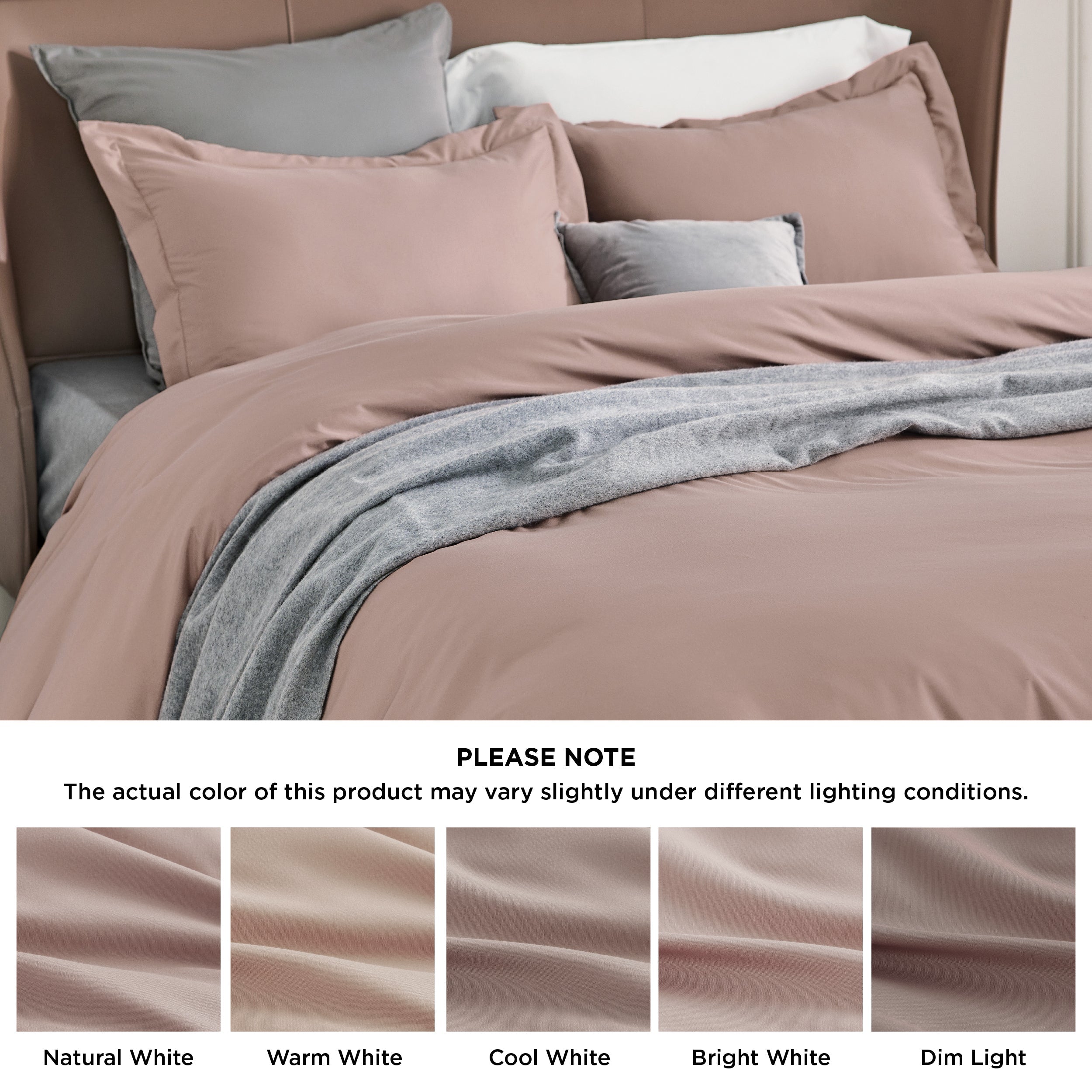 Brushed Microfiber Duvet Cover Set