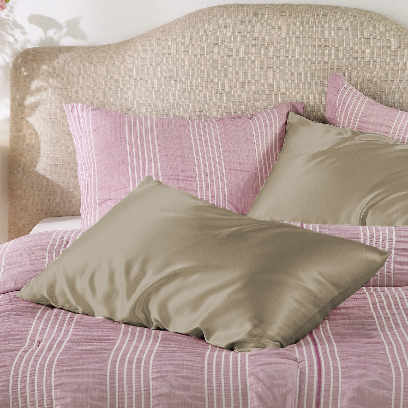 Solid Satin Pillowcase