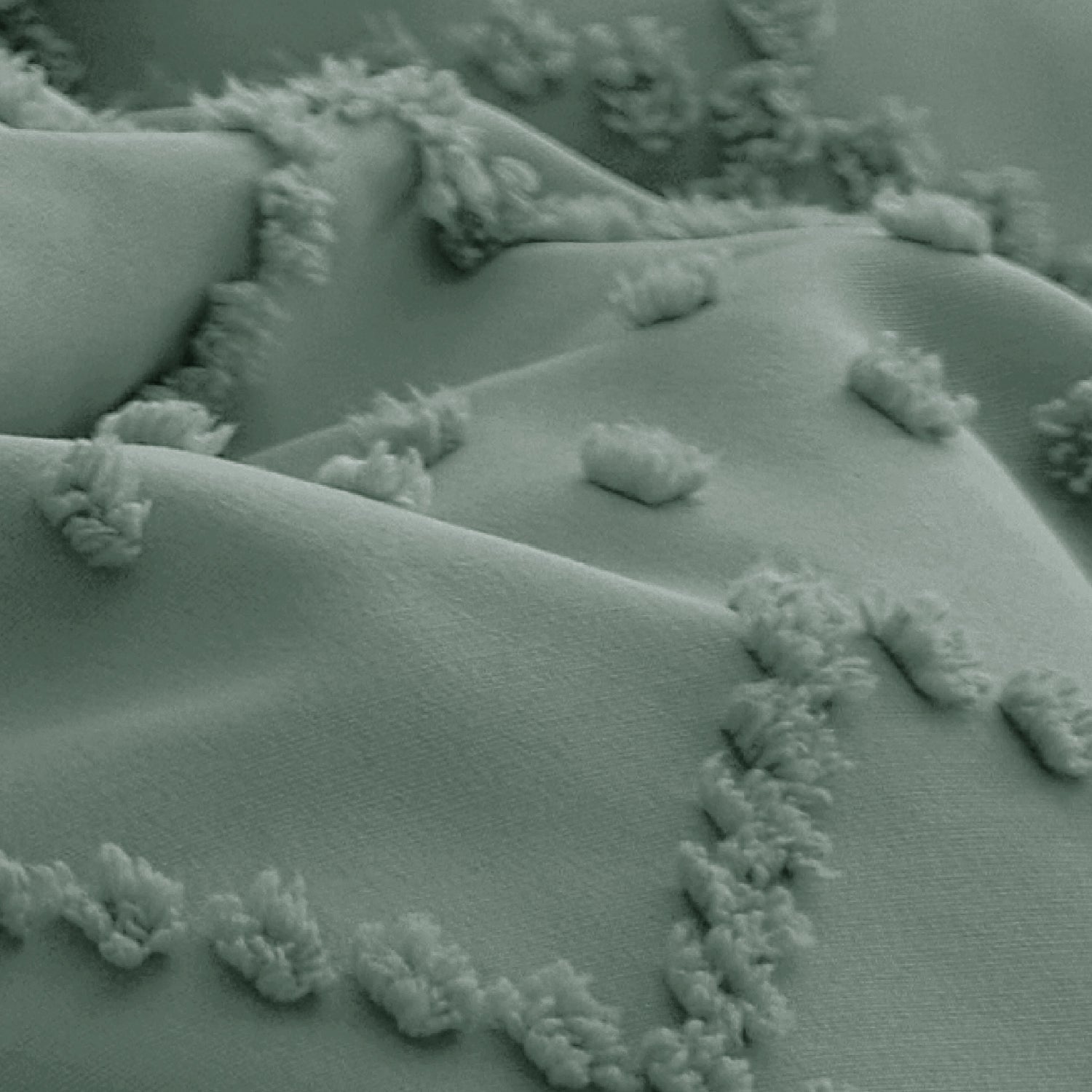 Tufted Embroidery Comforter Set
