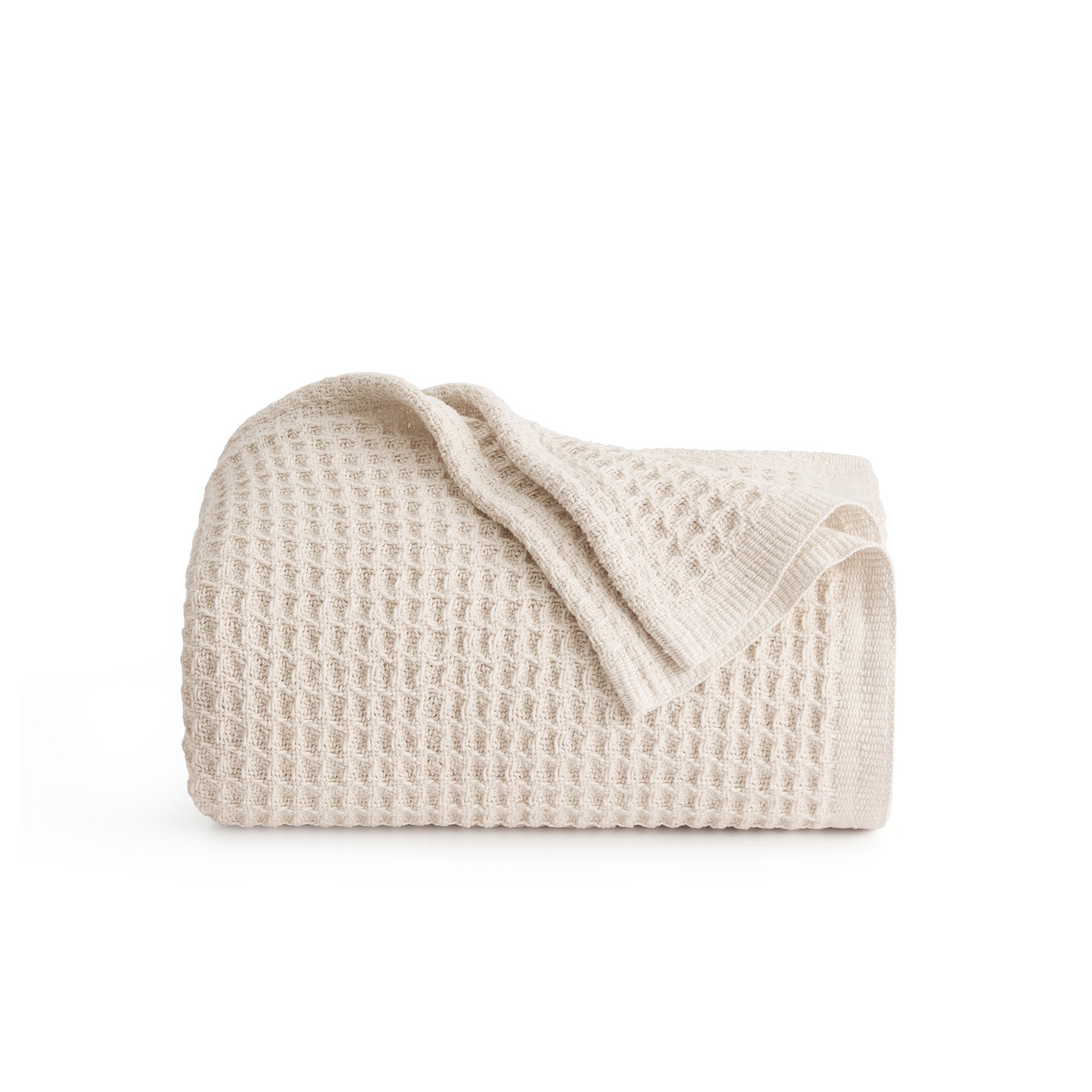 GentleSoft™ Cotton Waffle Weave Blanket