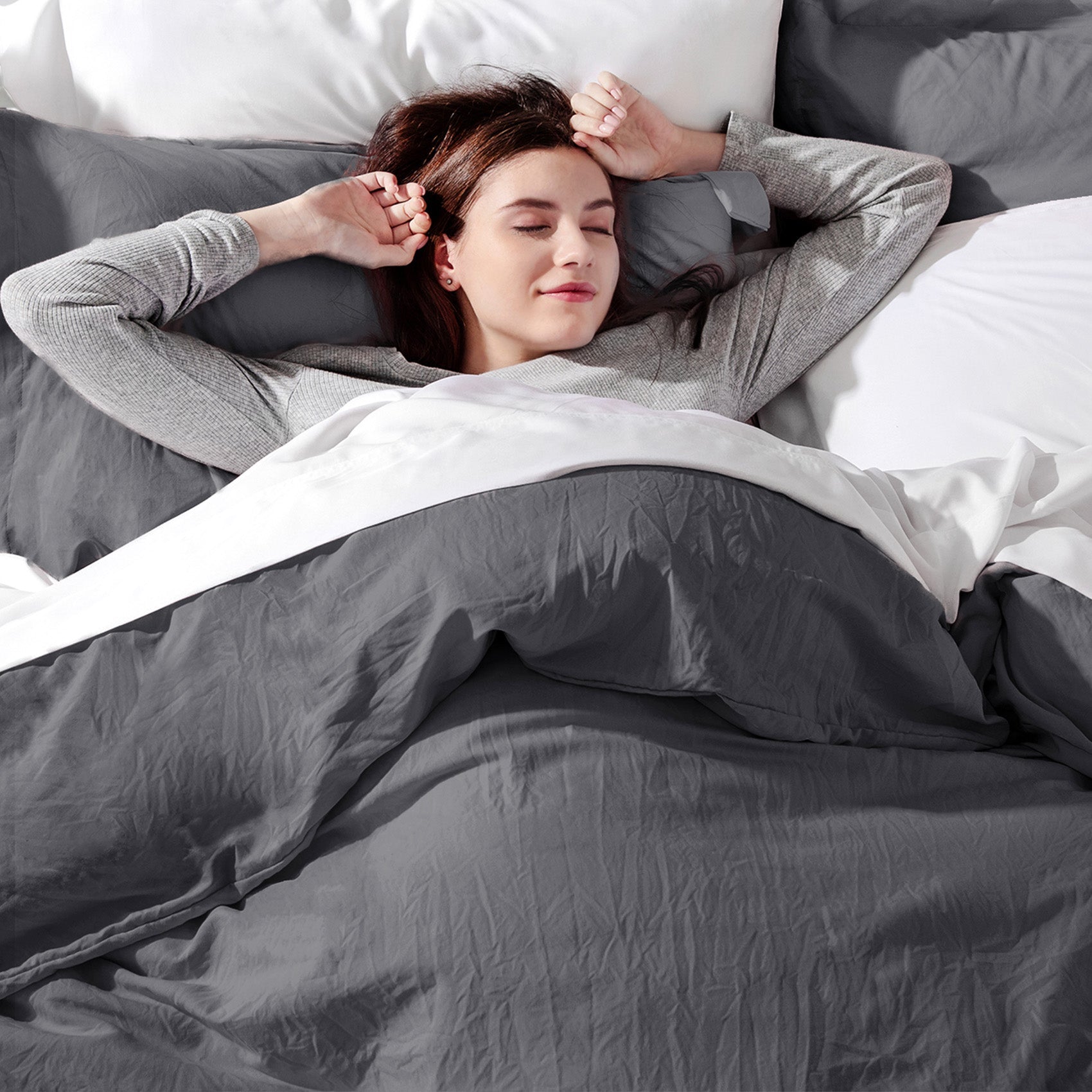 Ultra Soft Hypoallergenic Microfiber Duvet Cover Set