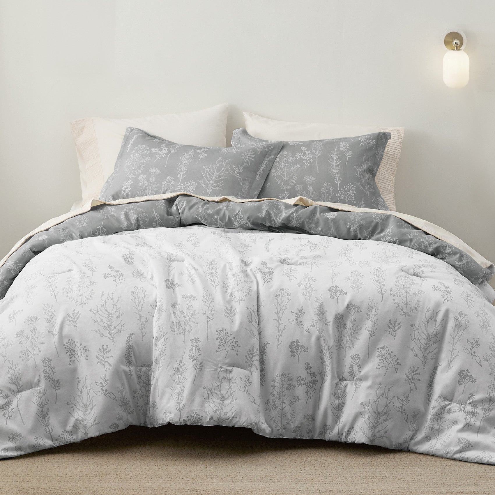 Floral Comforter Set