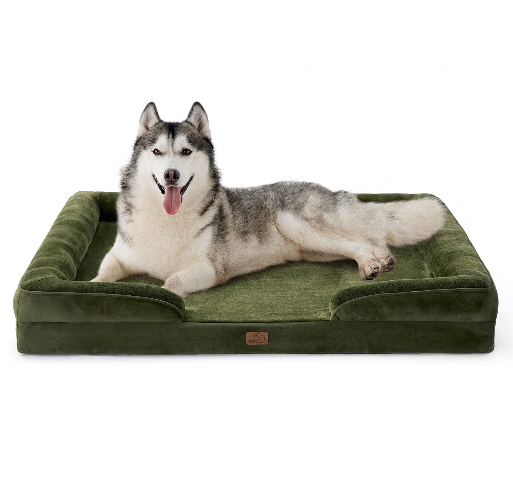 Orthopedic Flannel Dog Sofa
