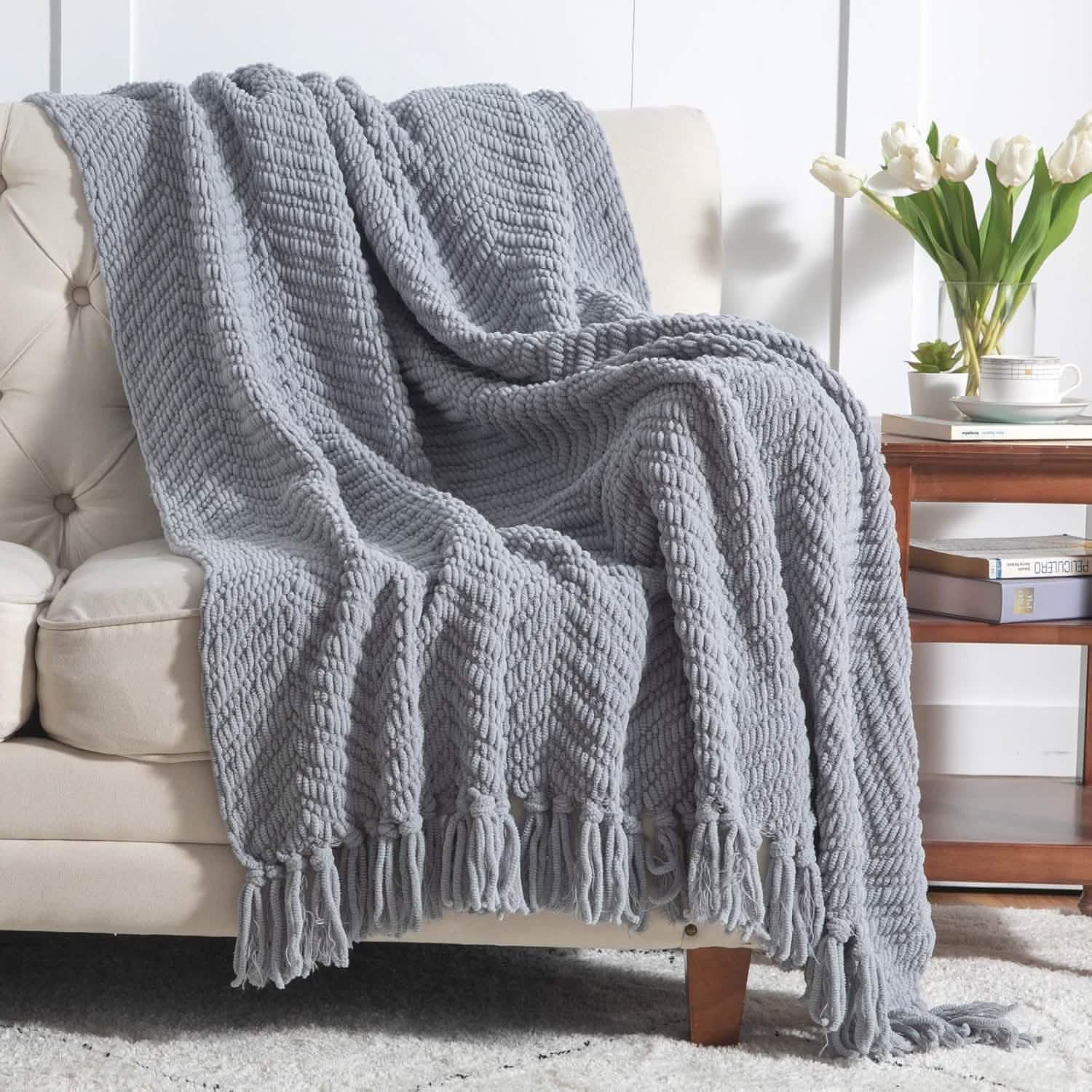 GentleSoft™ GentleSoft Versatile Knit Woven Chenille Blanket