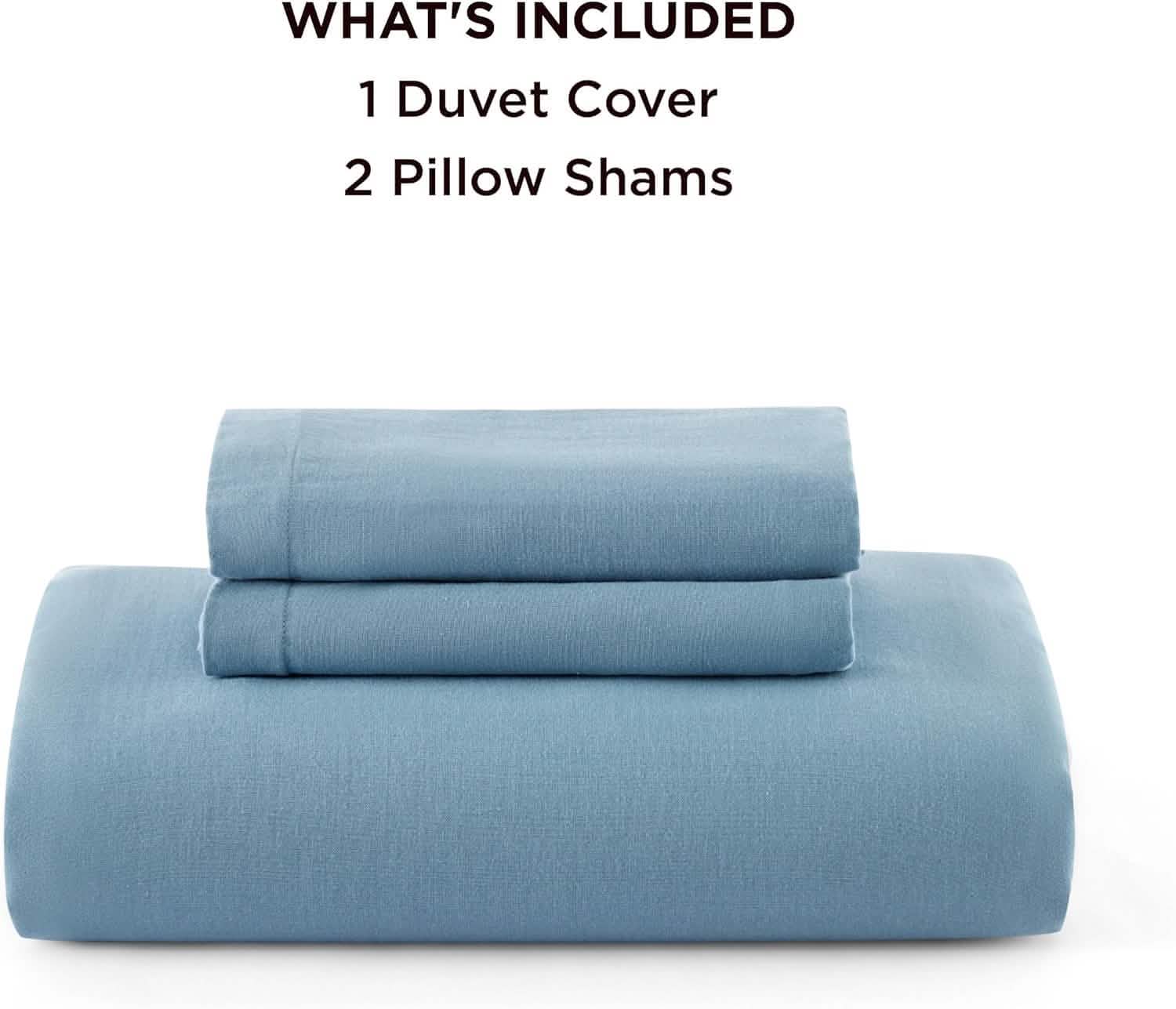 GentleSoft® 100% Muslin Duvet Cover Set