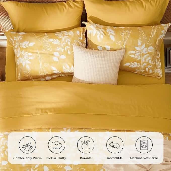 Elegant Floral Comforter Sets