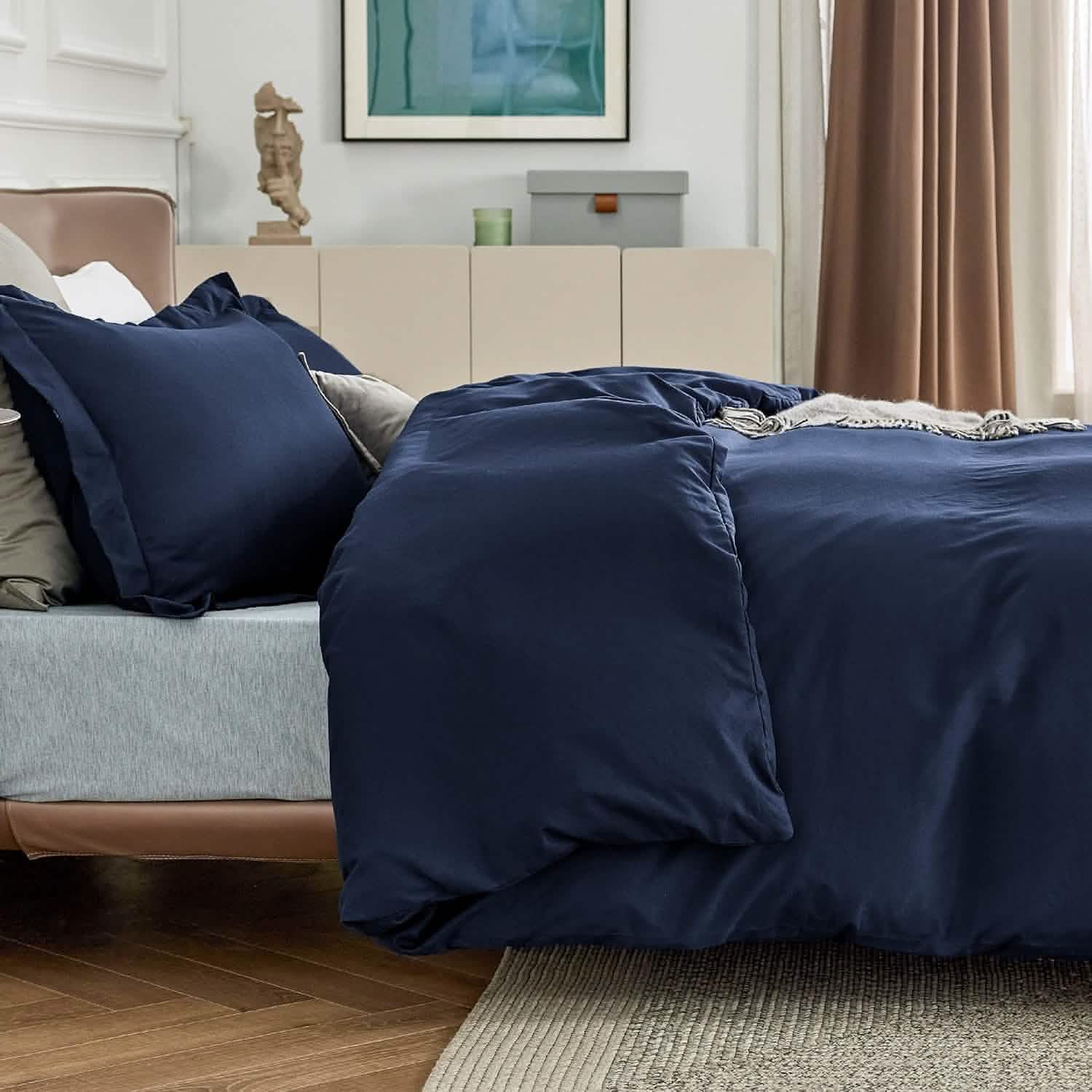 Brushed Microfiber Duvet Cover Set