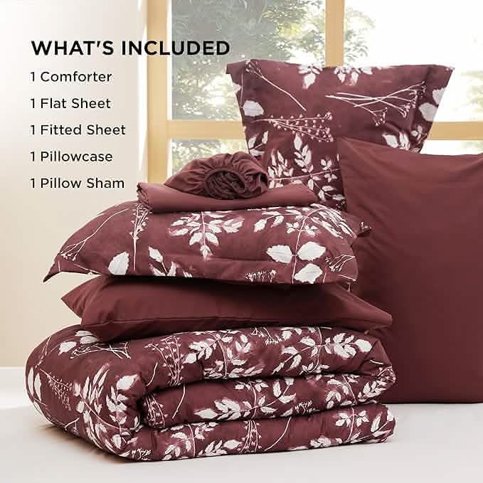 Elegant Floral Comforter Sets
