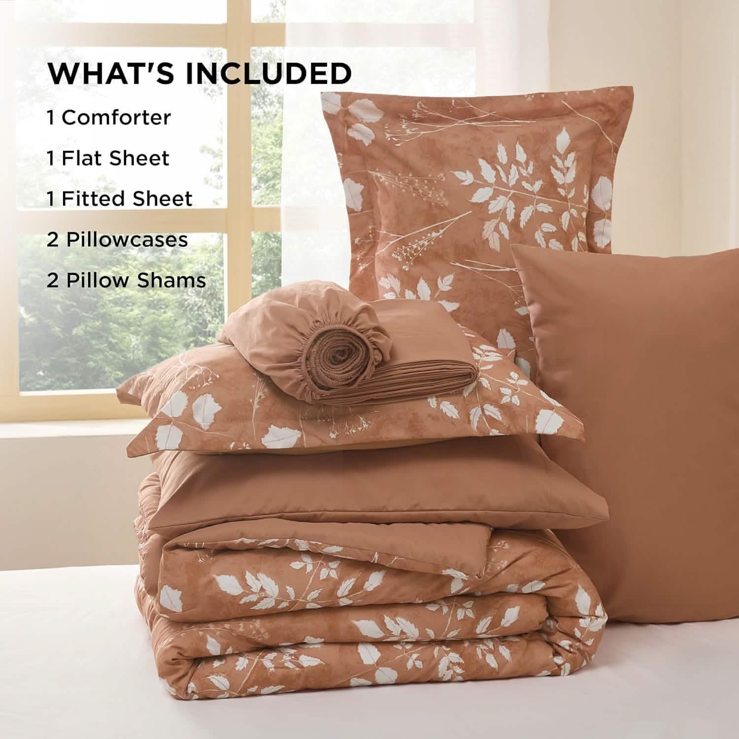 Elegant Floral Comforter Sets