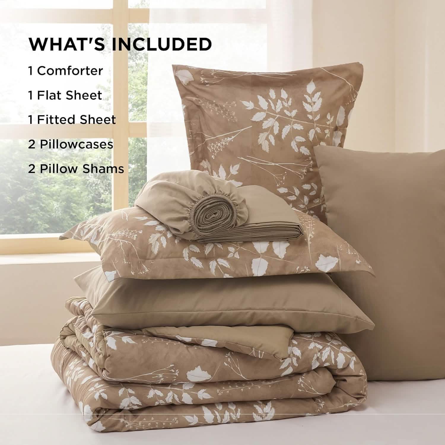 Elegant Floral Comforter Sets