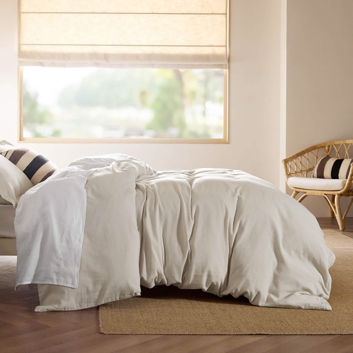 GentleSoft® 100% Muslin Duvet Cover Set