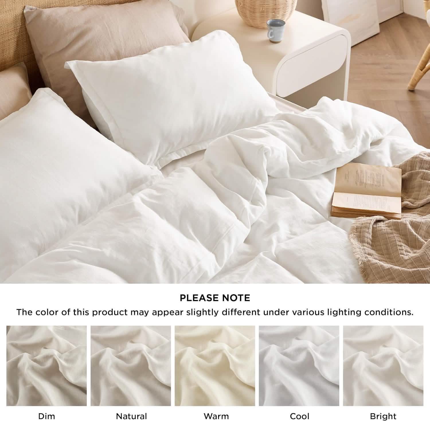 GentleSoft® 100% Muslin Duvet Cover Set