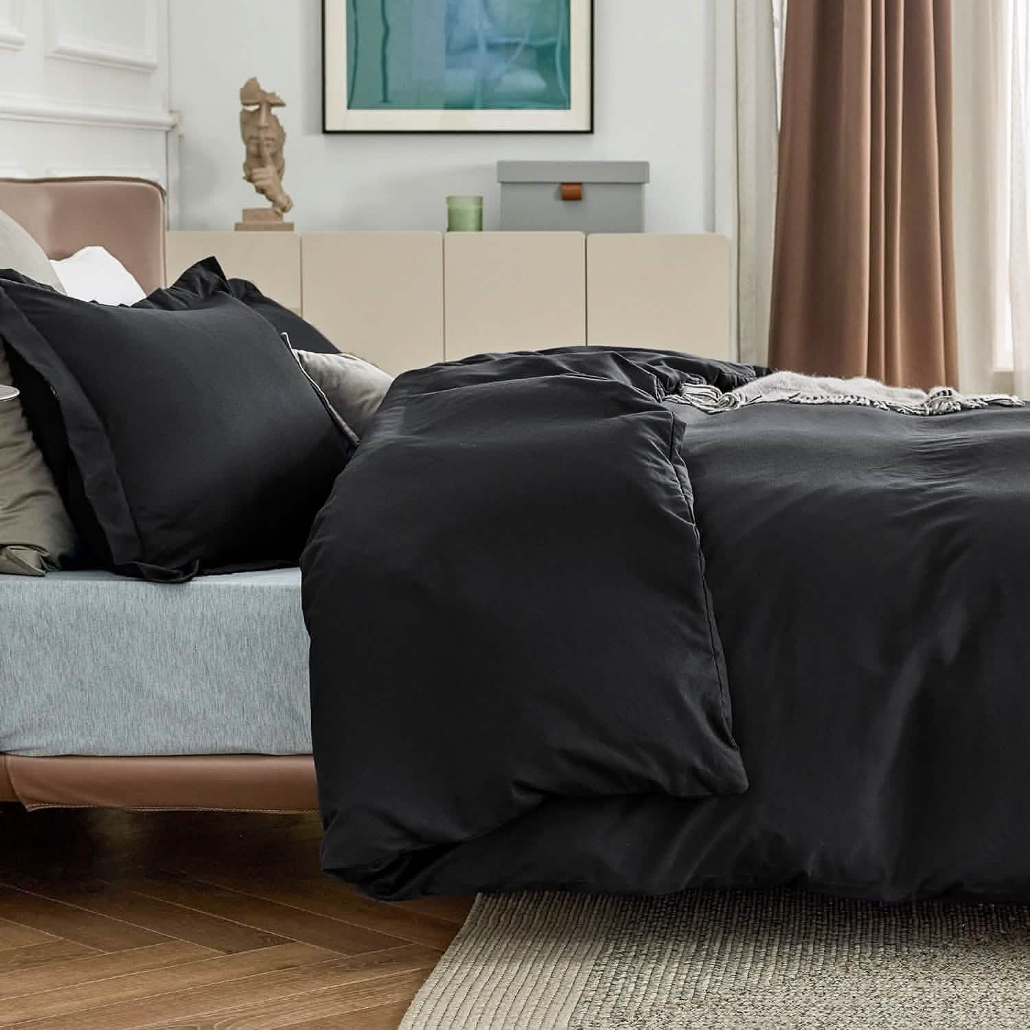 Brushed Microfiber Duvet Cover Set