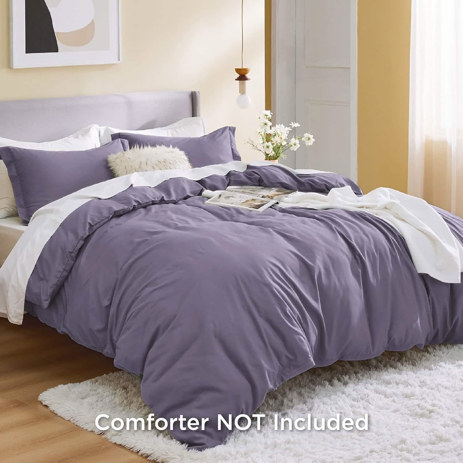 Brushed Microfiber Duvet Cover Set
