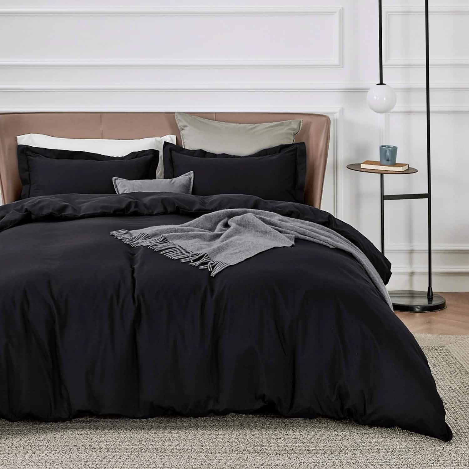 Brushed Microfiber Duvet Cover Set