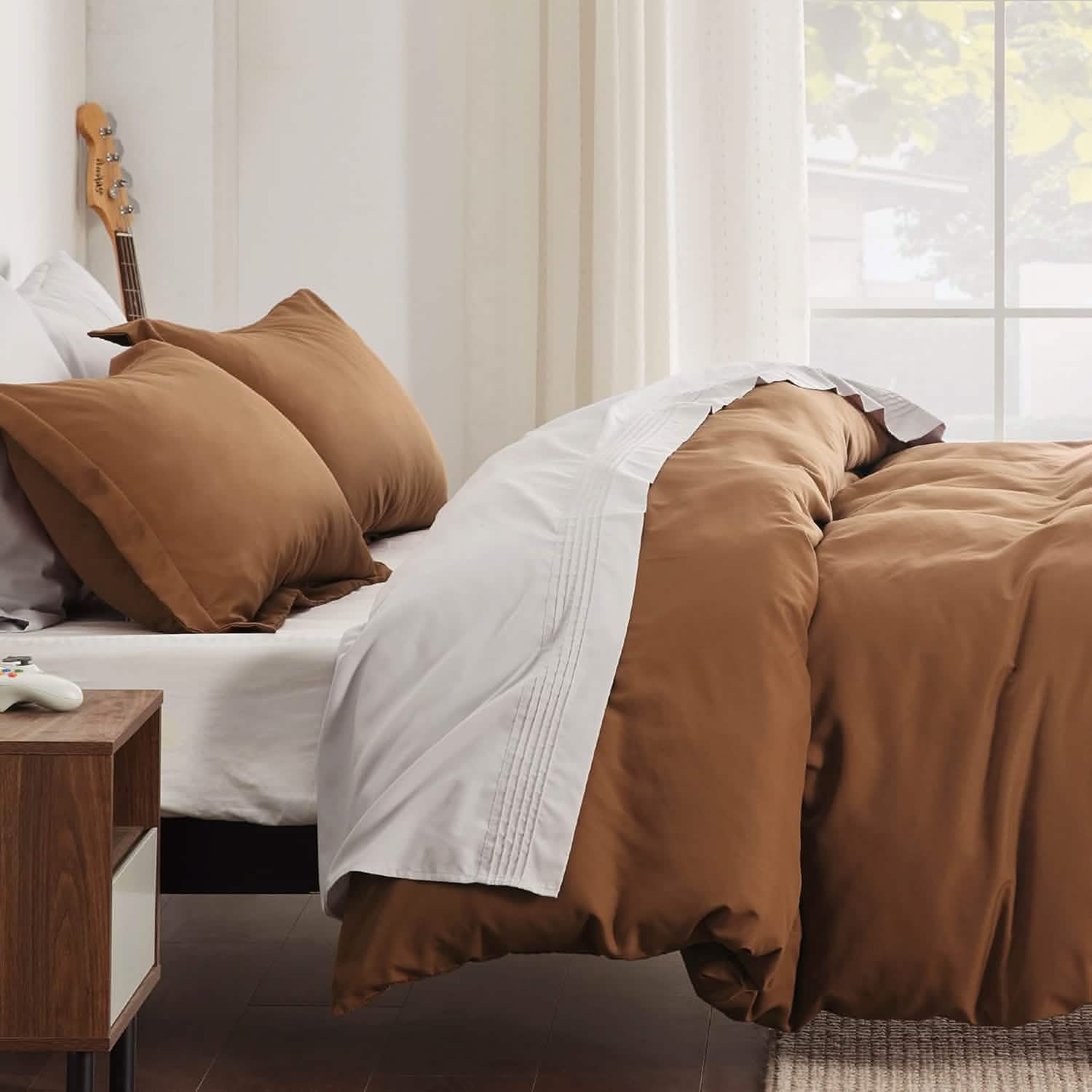 Brushed Microfiber Duvet Cover Set