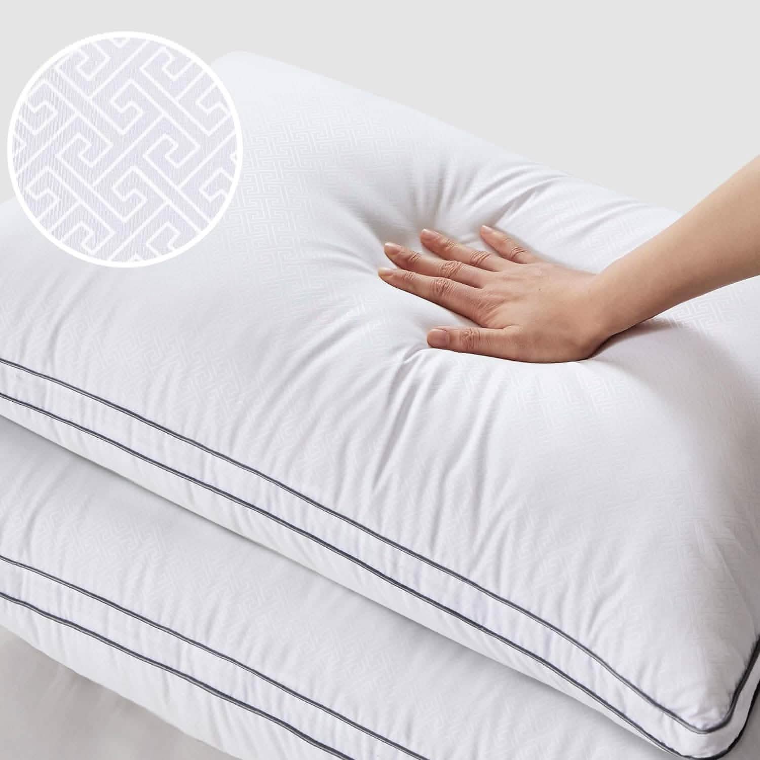 GentleSoft™ Greek Key Gusseted Pillows