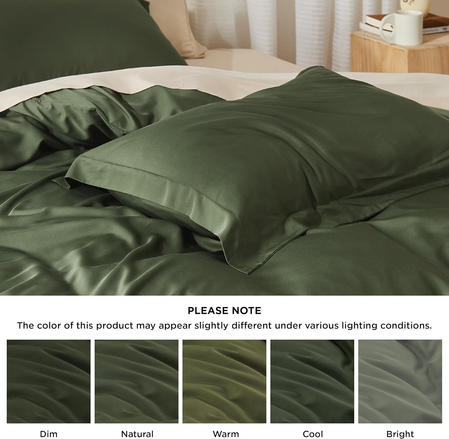 Rayon Derived from Bamboo Duvet Cover Set