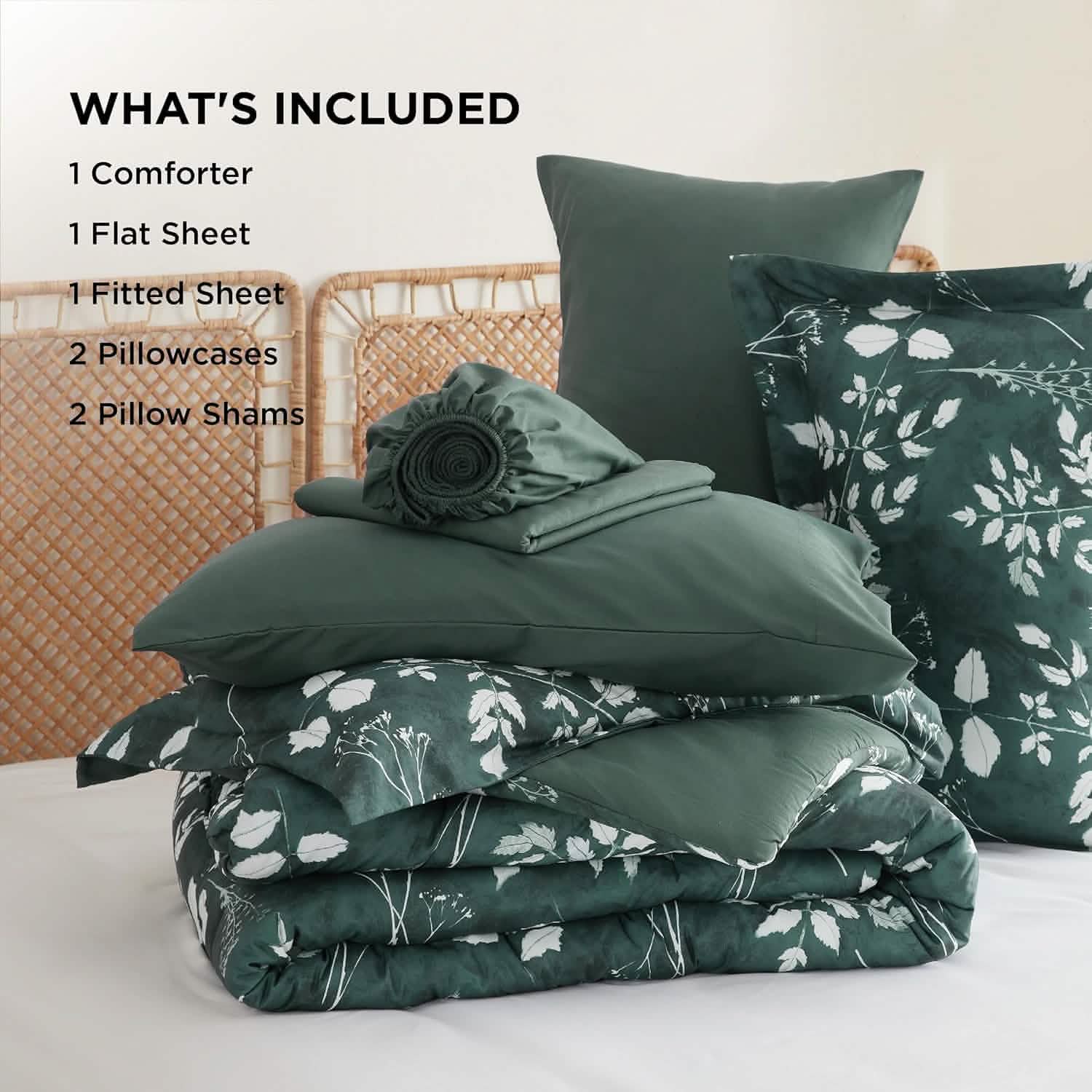 Elegant Floral Comforter Sets