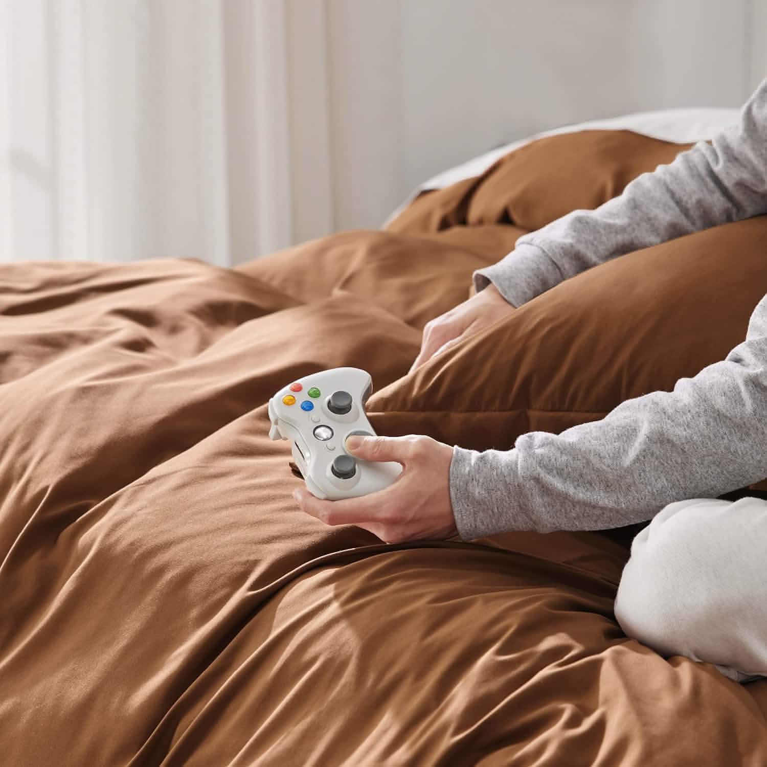 Brushed Microfiber Duvet Cover Set