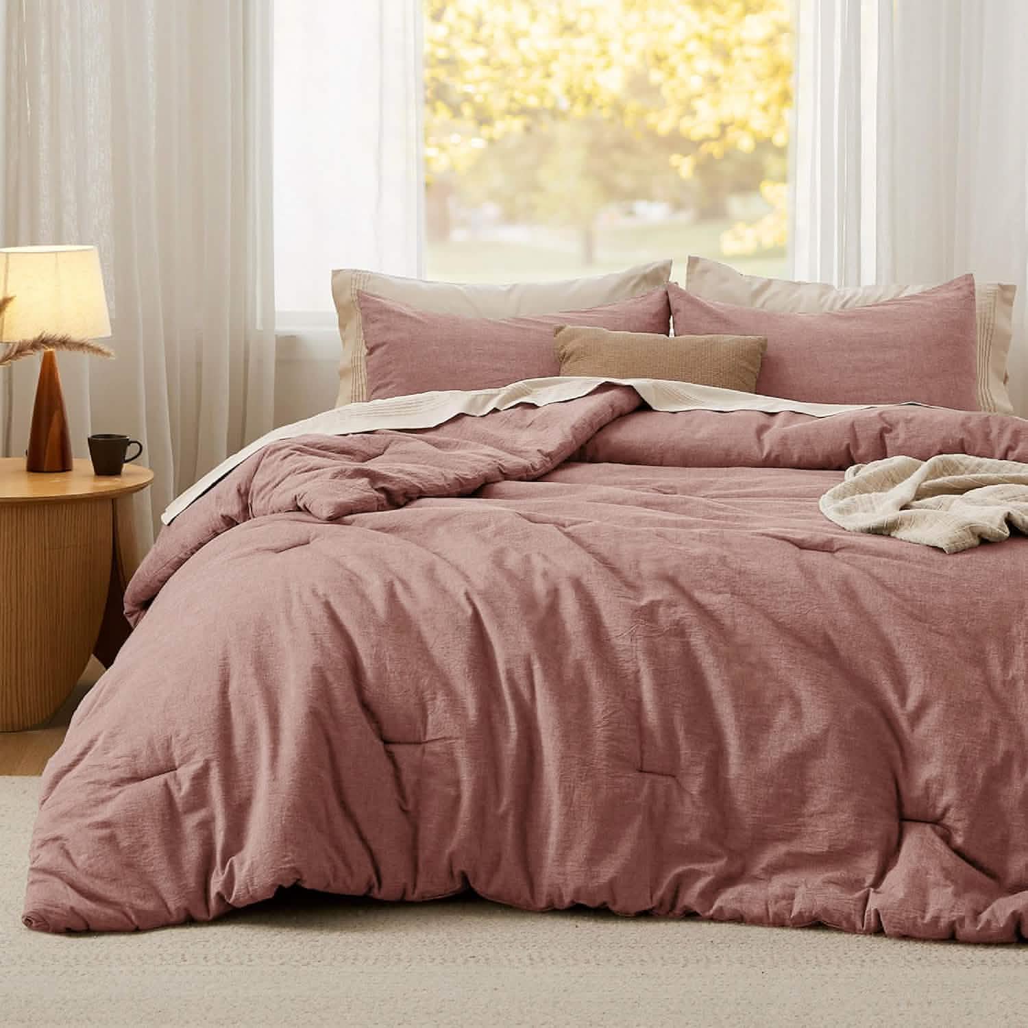 GentleSoft™ Prewashed Cotton Comforter Set