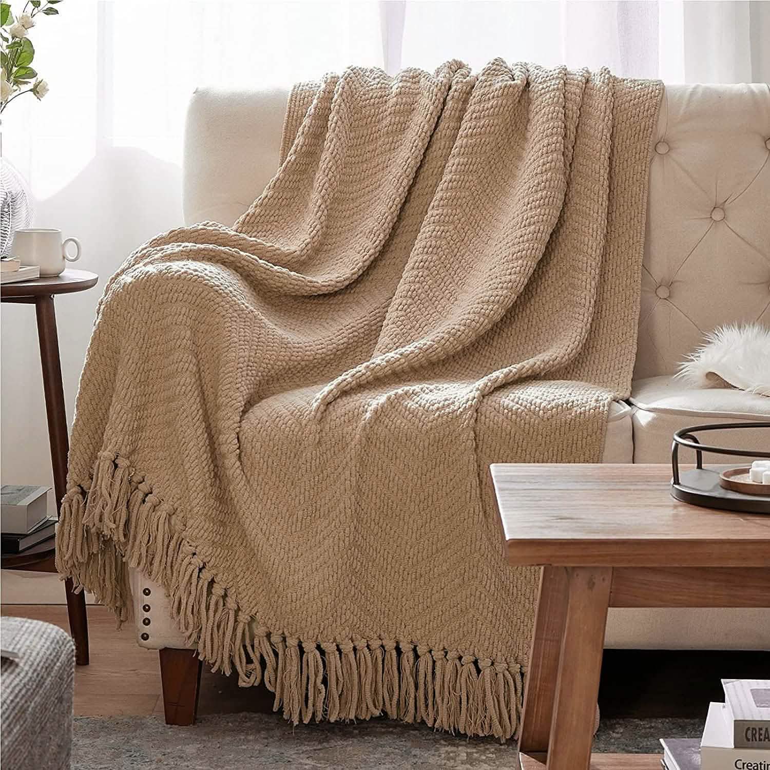 GentleSoft™ GentleSoft Versatile Knit Woven Chenille Blanket