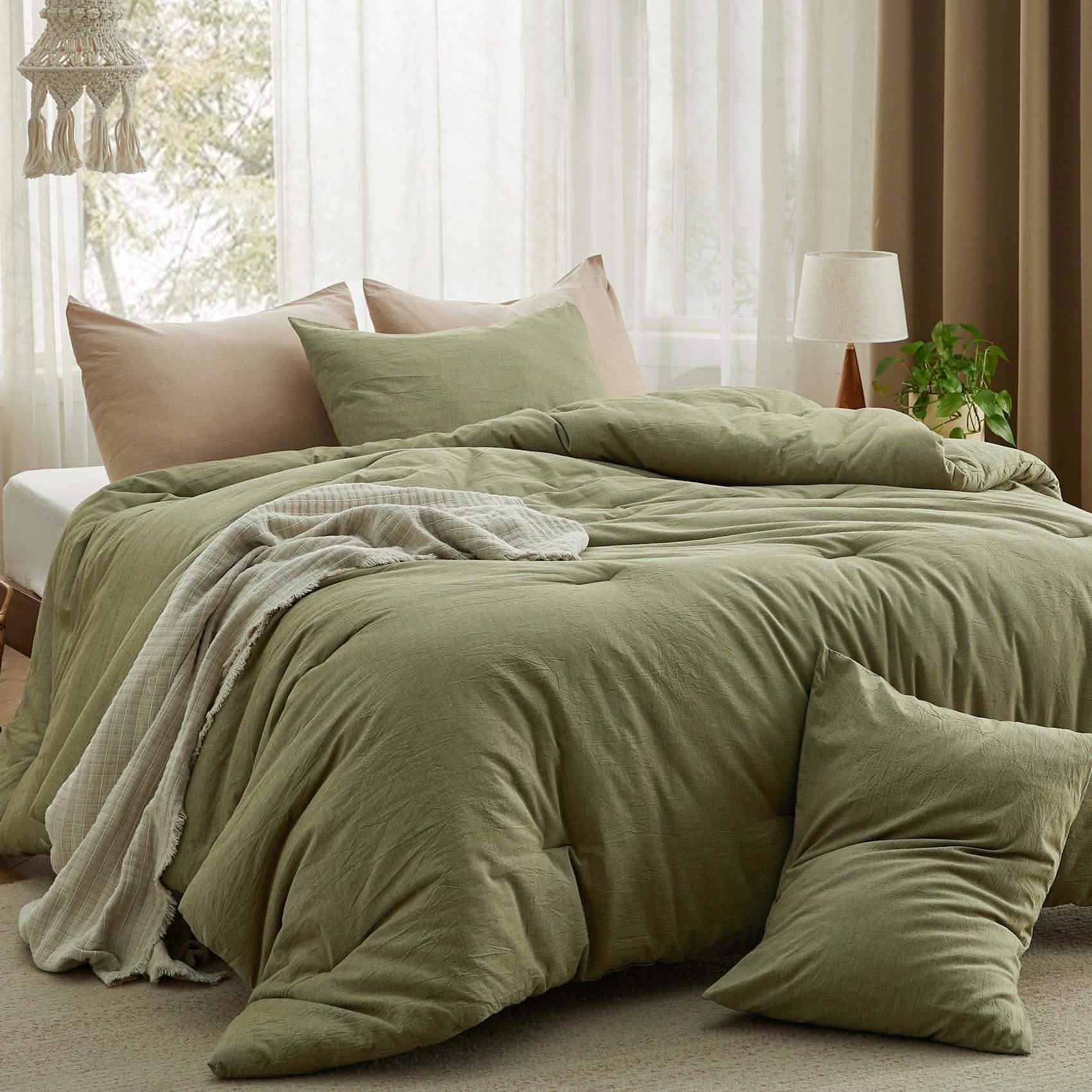GentleSoft® Prewashed Cotton Comforter Set