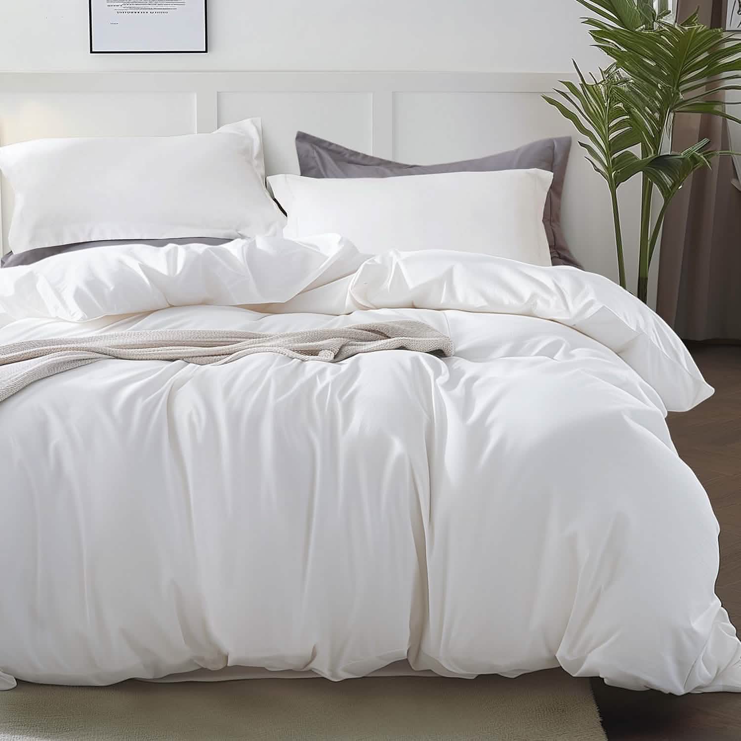 Brushed Microfiber Duvet Cover Set