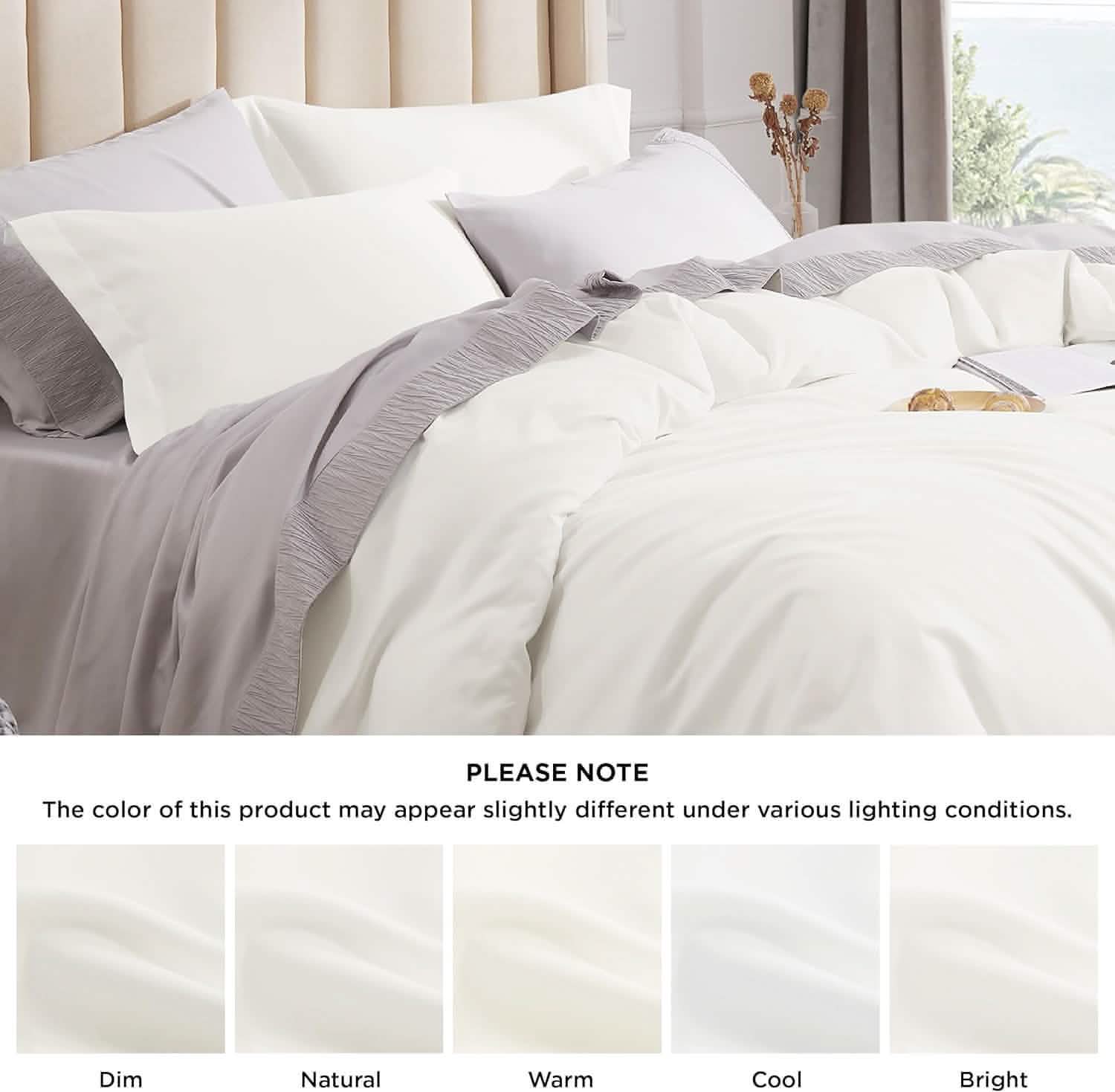 Brushed Microfiber Duvet Cover Set