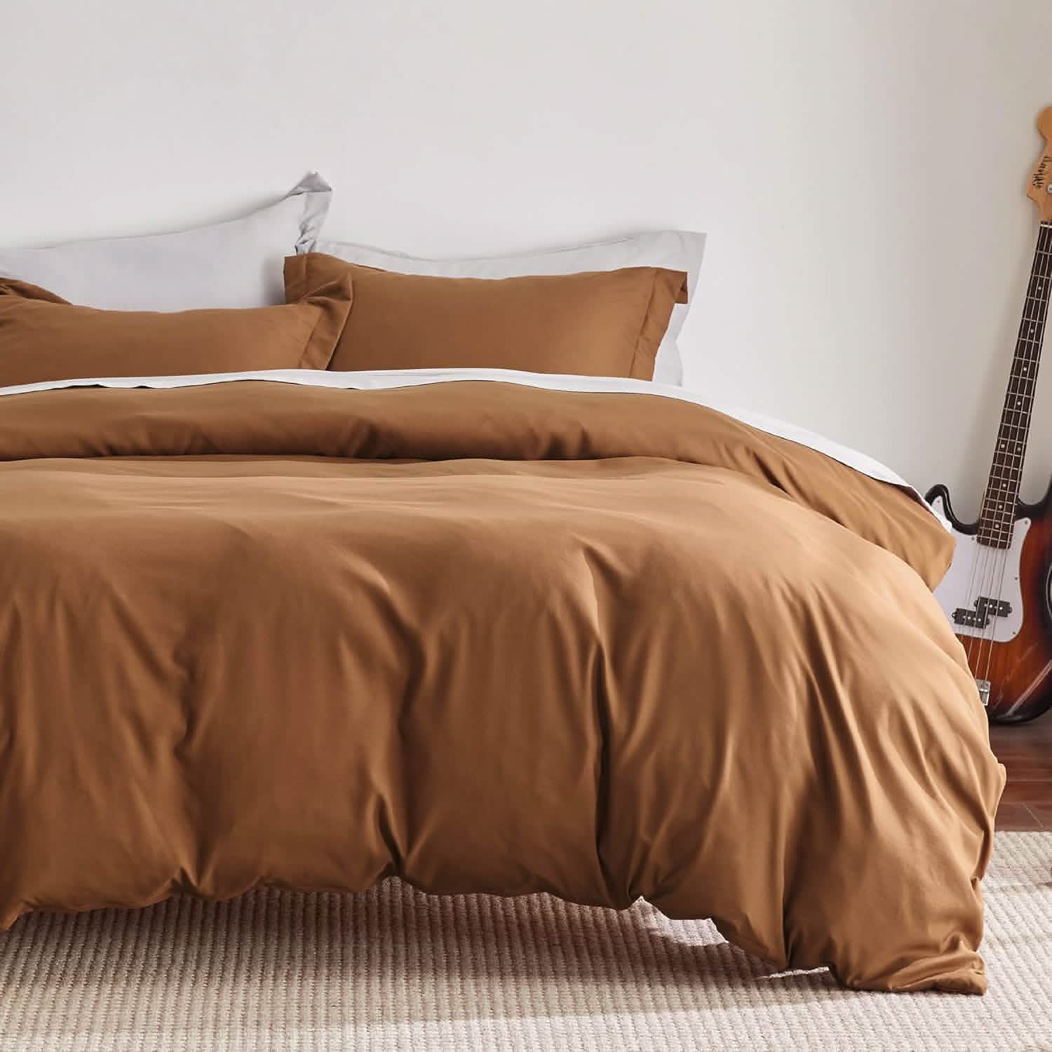Brushed Microfiber Duvet Cover Set