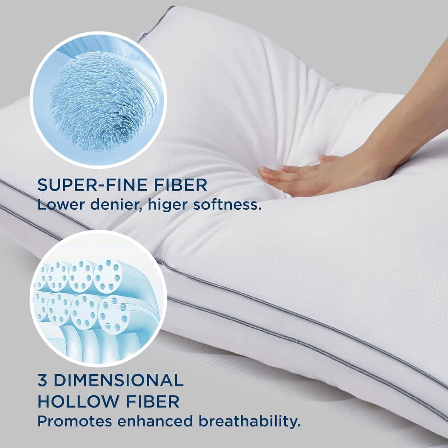 Greek Key Gusseted Pillows