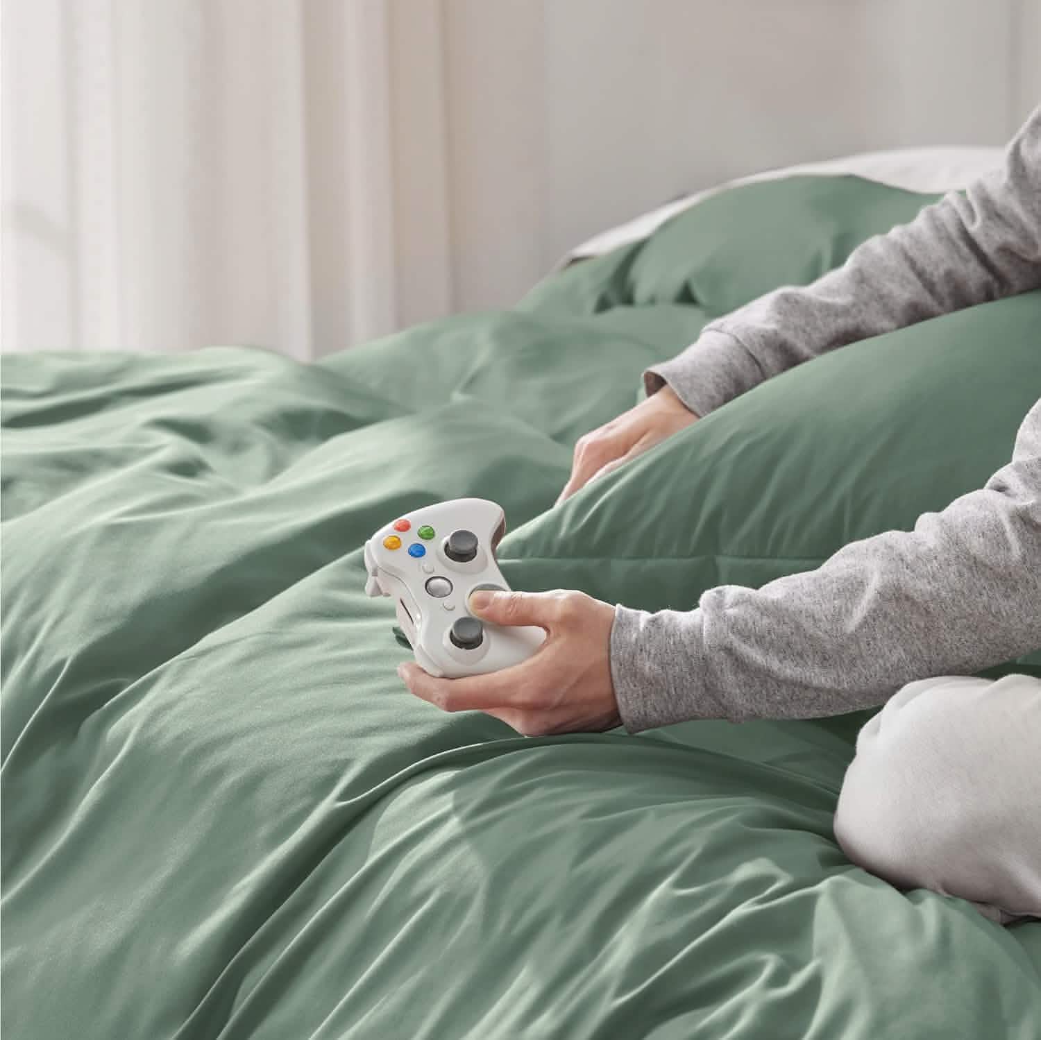 Brushed Microfiber Duvet Cover Set