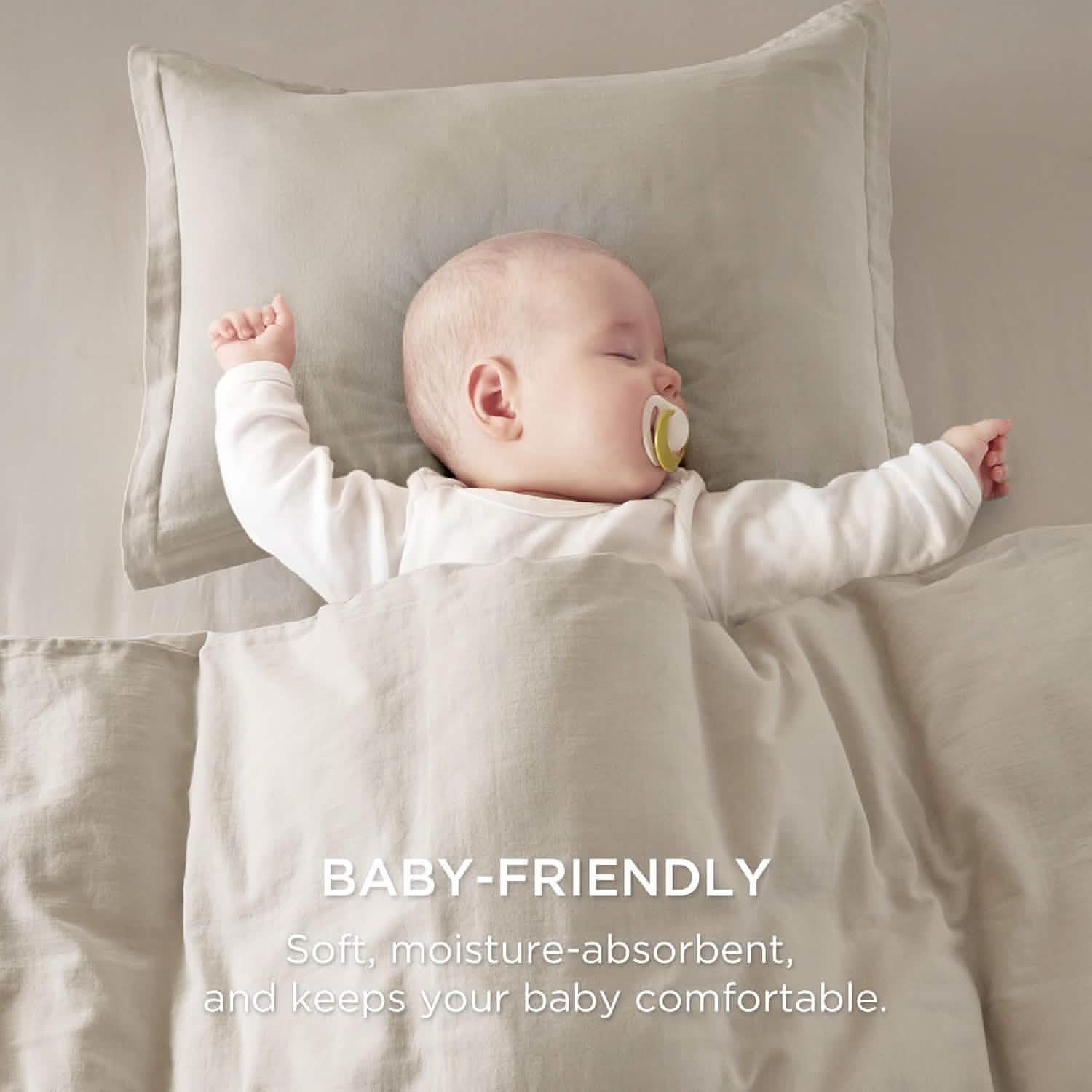 GentleSoft® 100% Muslin Duvet Cover Set