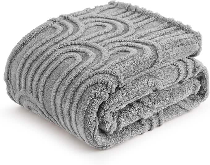 Arch Shaggy Sherpa Fleece Blanket