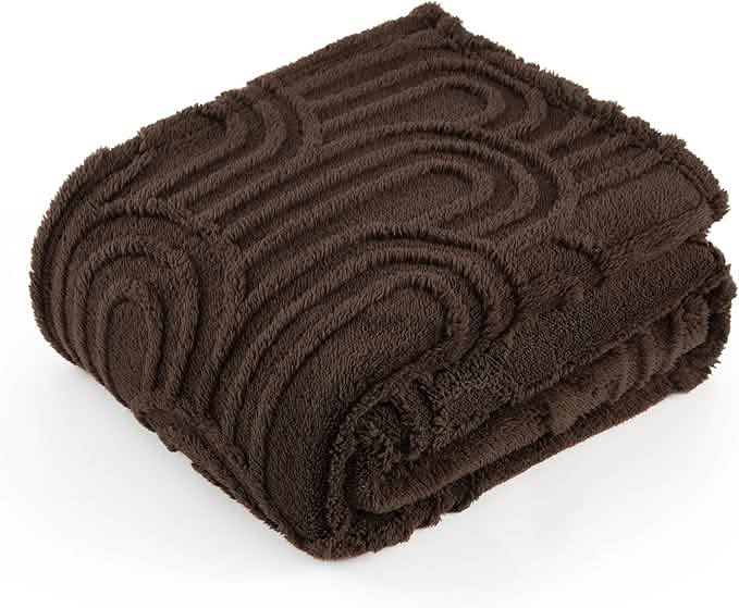 Arch Shaggy Sherpa Fleece Blanket