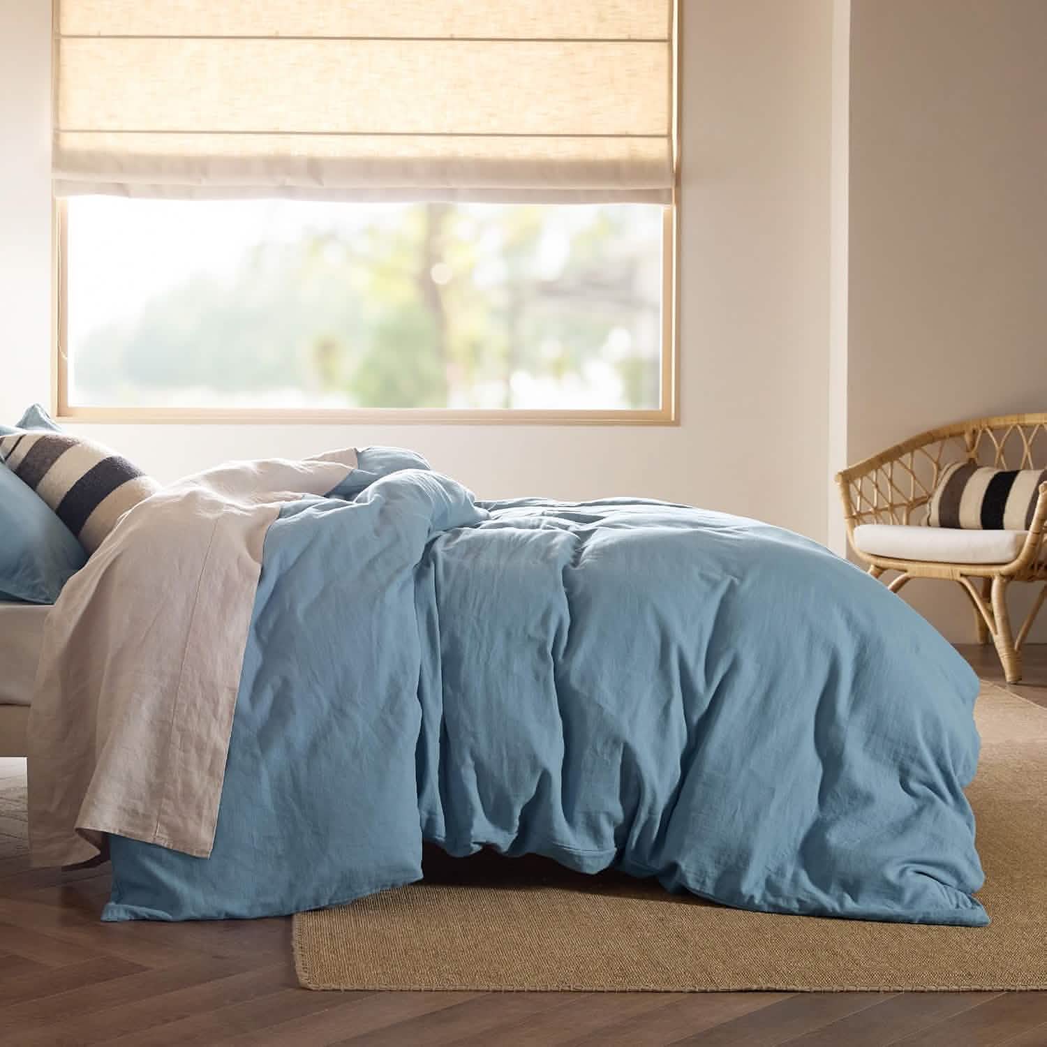 GentleSoft® 100% Muslin Duvet Cover Set