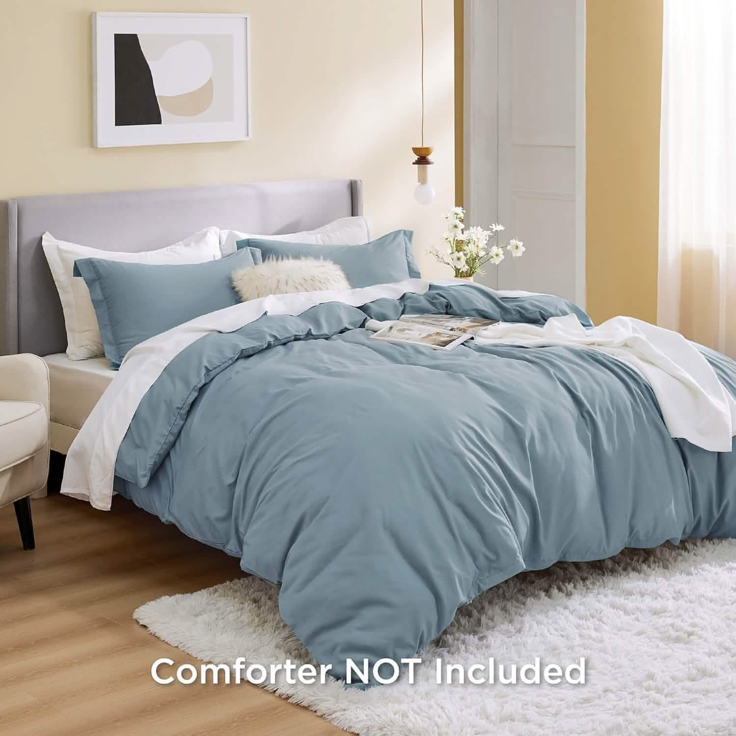 Brushed Microfiber Duvet Cover Set