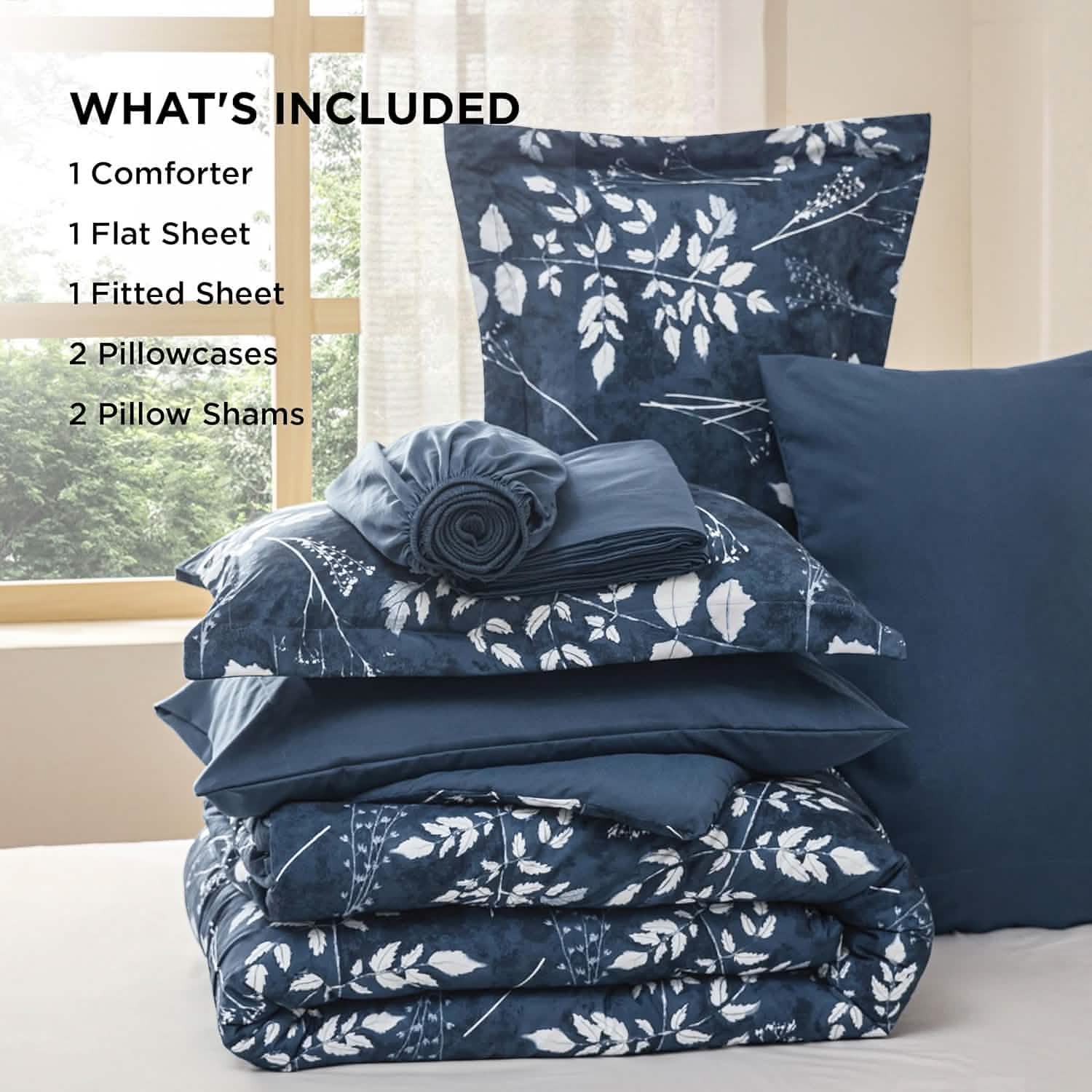 Elegant Floral Comforter Sets