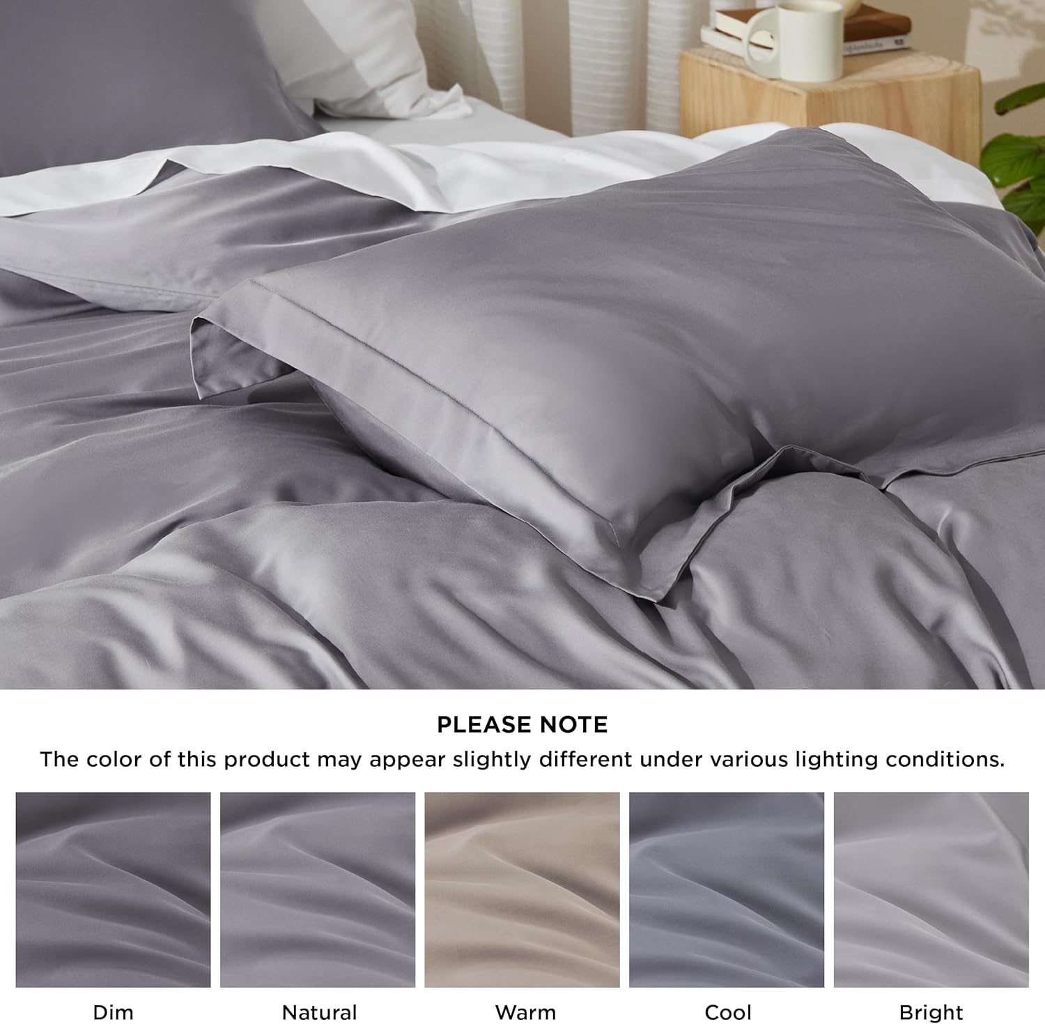 Rayon Derived from Bamboo Duvet Cover Set