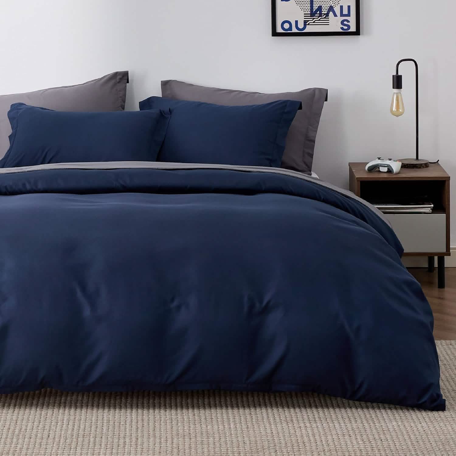 Brushed Microfiber Duvet Cover Set