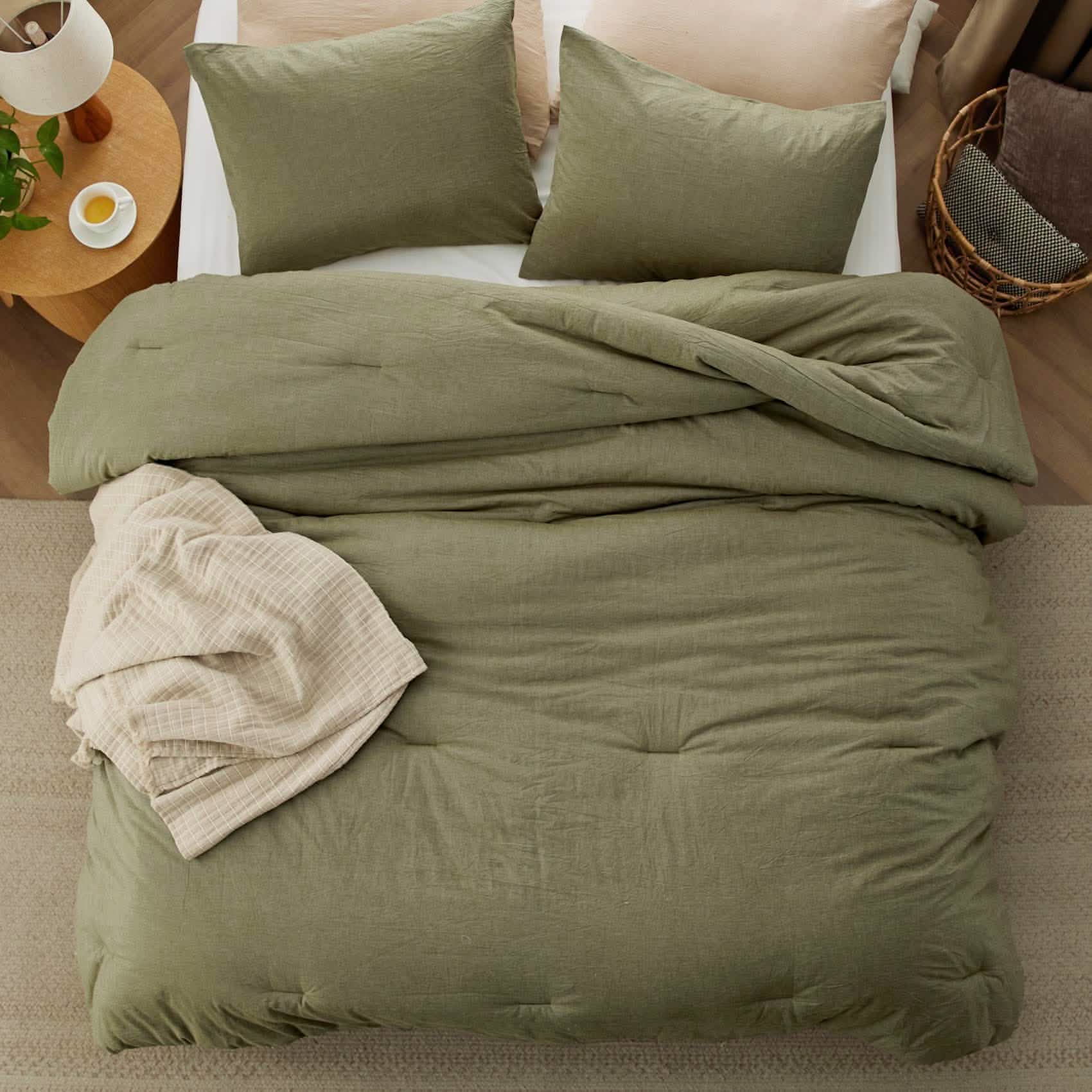 GentleSoft® Prewashed Cotton Comforter Set