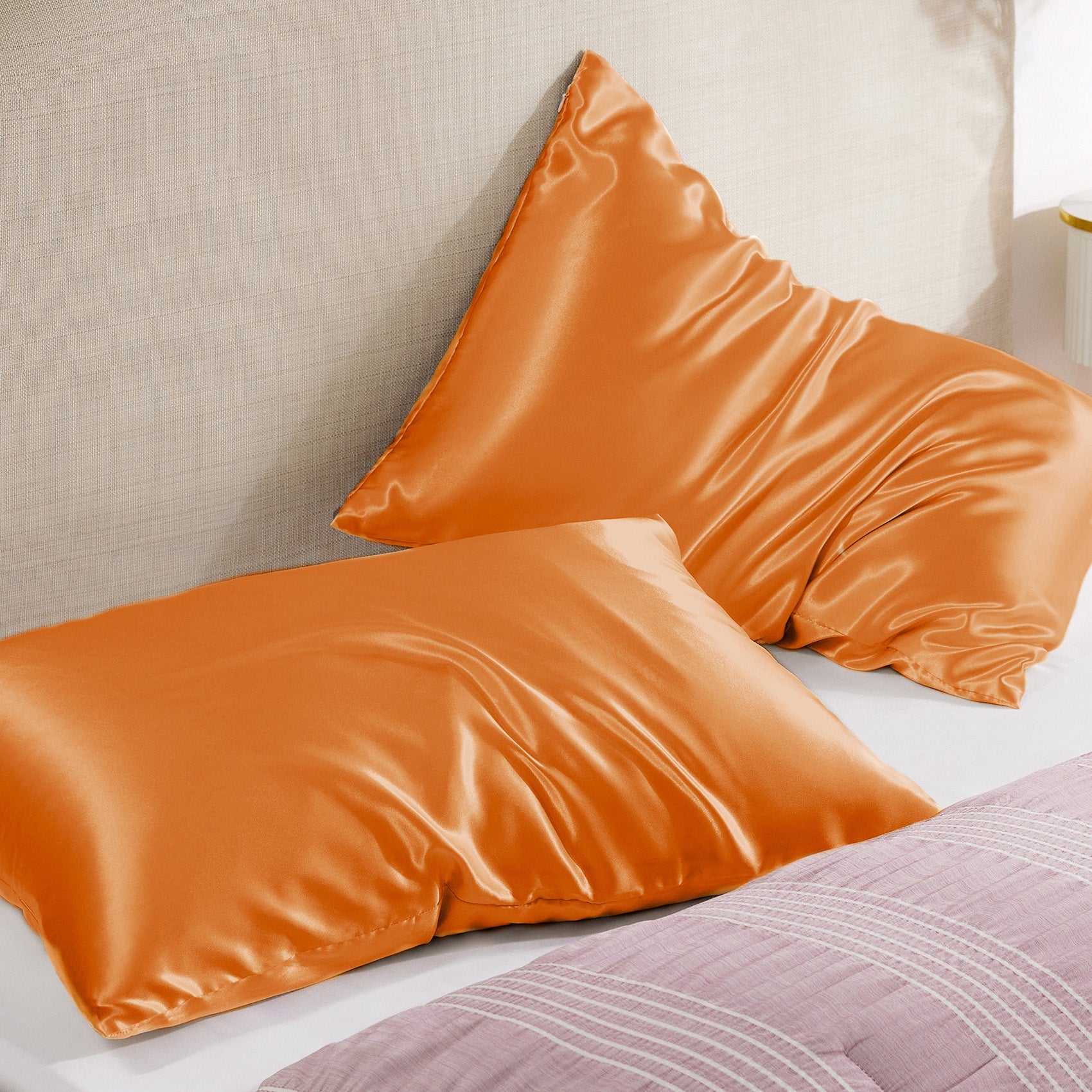 Solid Satin Pillowcase
