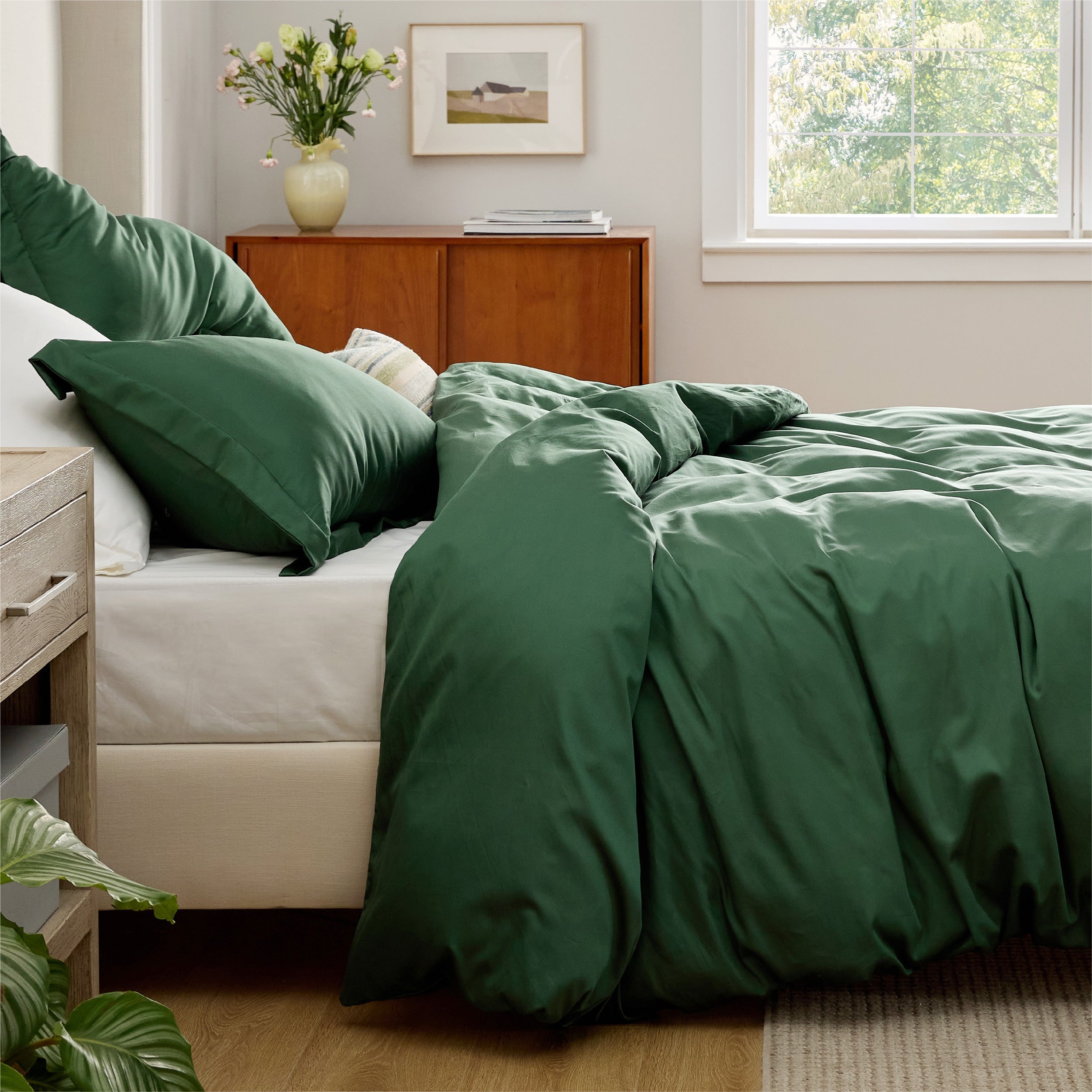 Lyocell Cotton Hybrid Duvet Cover Set