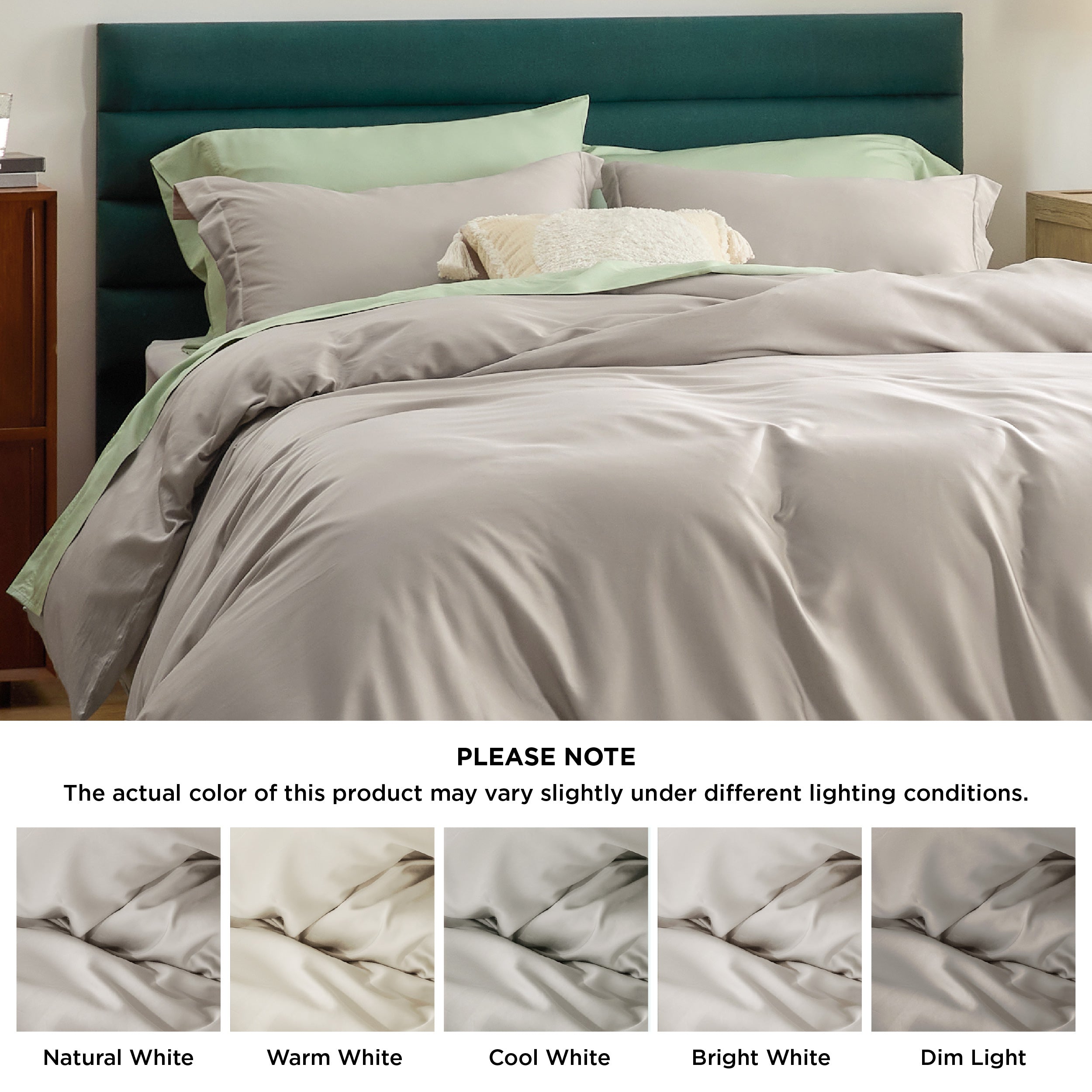 Lyocell Cotton Hybrid Duvet Cover Set