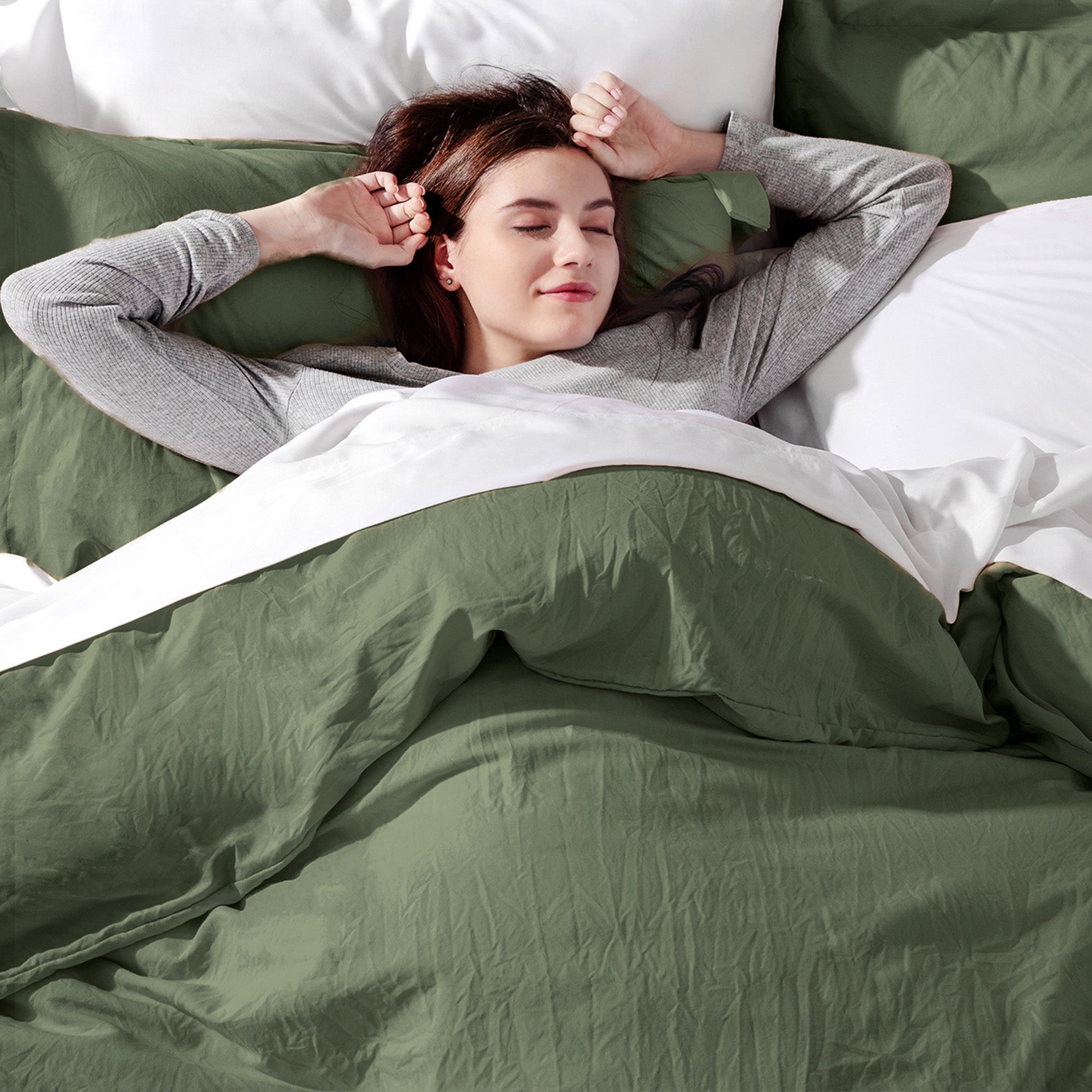 Ultra Soft Hypoallergenic Microfiber Duvet Cover Set