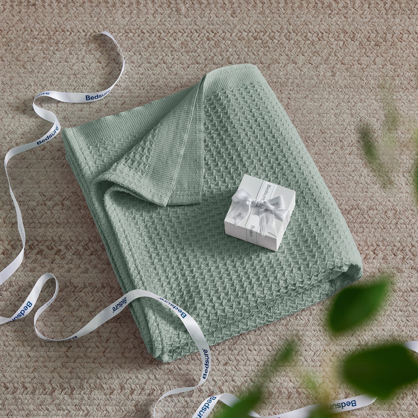 GentleSoft® Cotton Waffle Weave Blanket